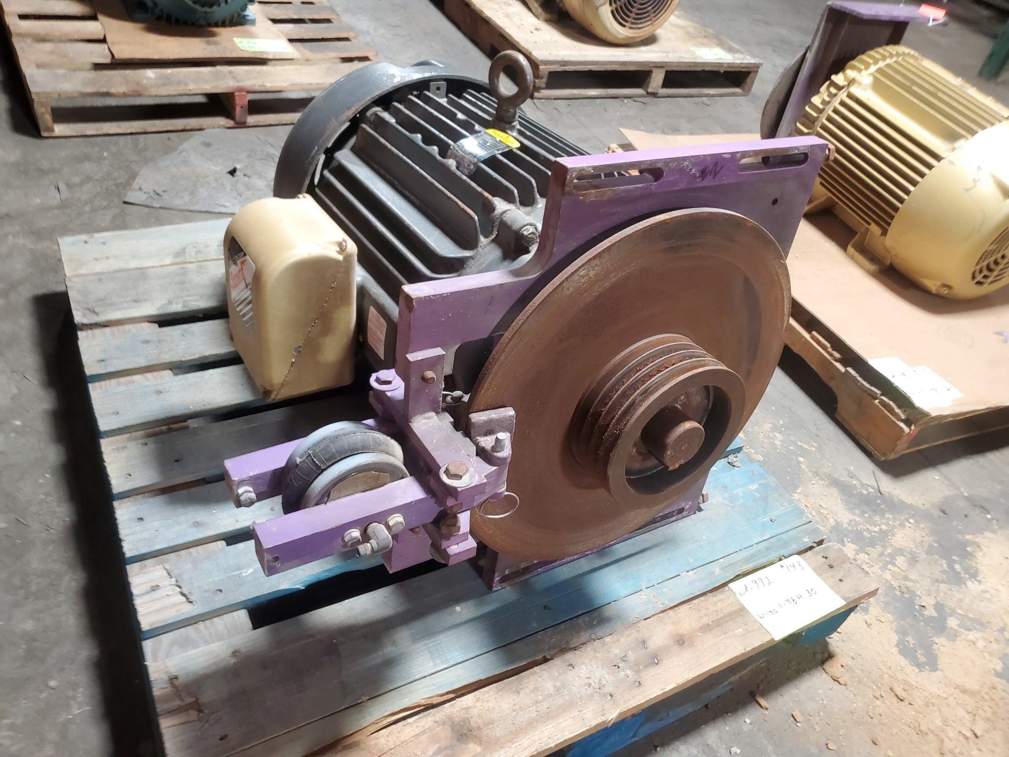 Baldor M4308T Industrial Electric Motor 40HP 230/460V 3PH TEFC 1185 RPM 364T