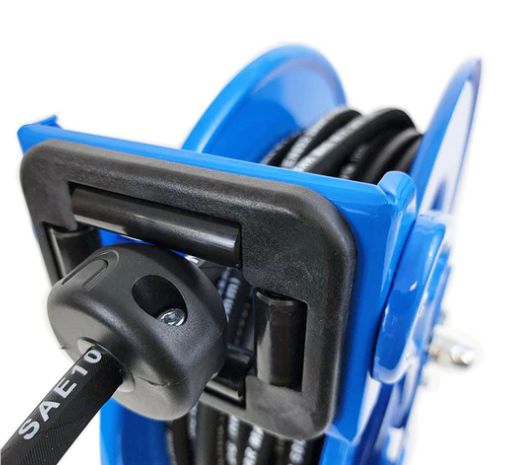 Industrial Grease Hose Reel with 1/4"x50' Hose 5800 PSI Macnaught M3D-G-7550 ***