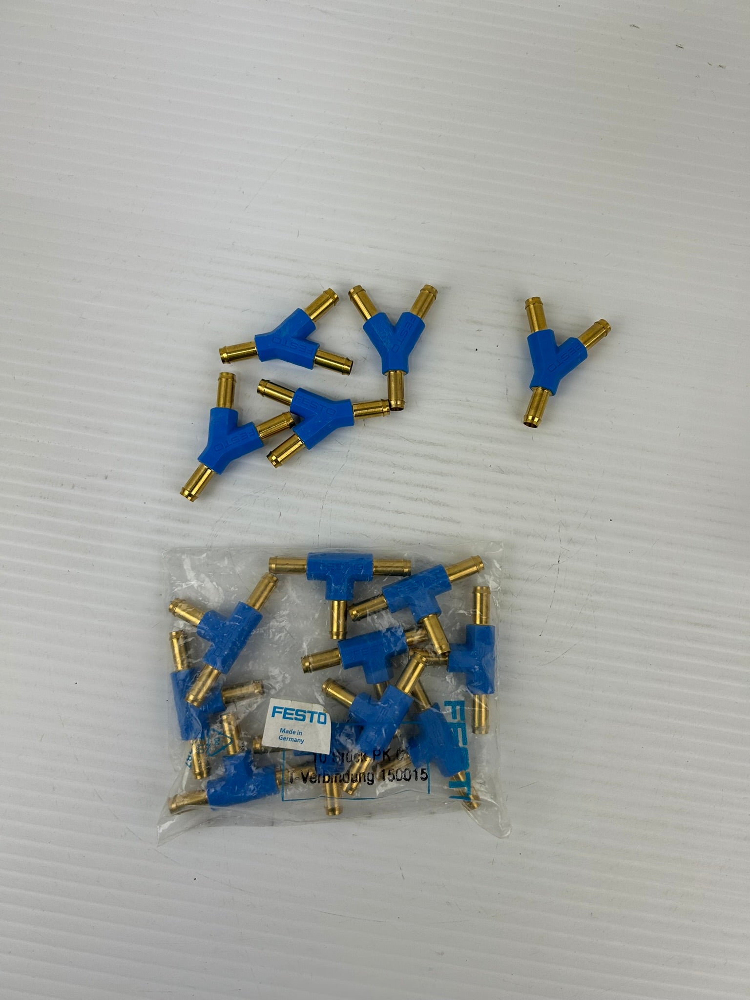 Festo 150015 Tube Joint Connector - Lot of 15