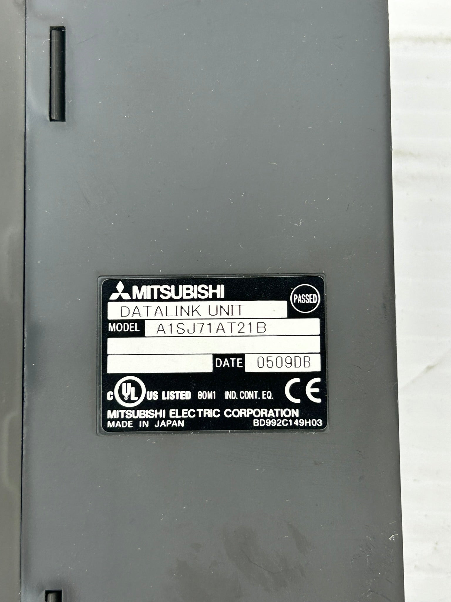 Mitusbishi A1SJ71AT21B Datalink Unit PLC Module - Missing Terminal Block