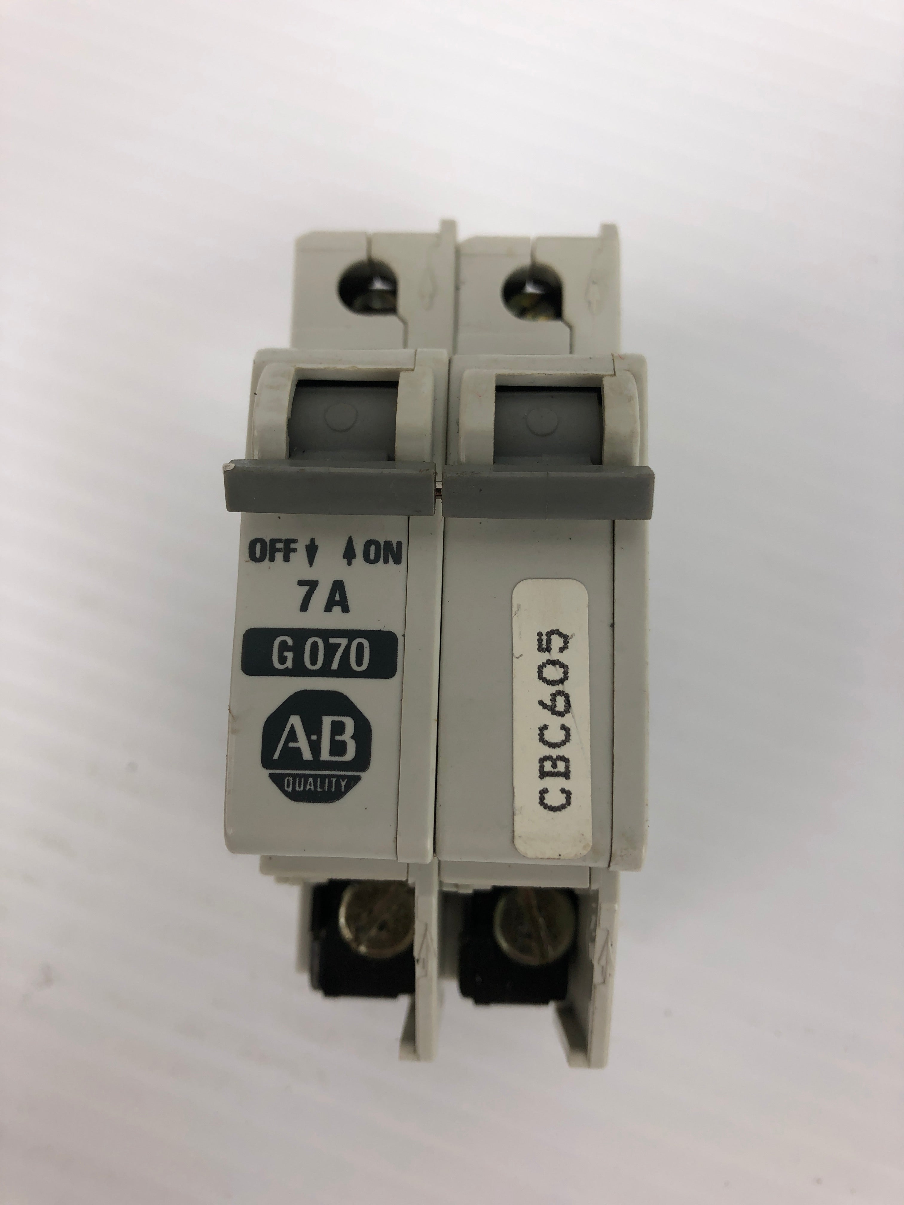 Allen Bradley 1492-CB2 Circuit Breaker Ser. A G070 7A 2P
