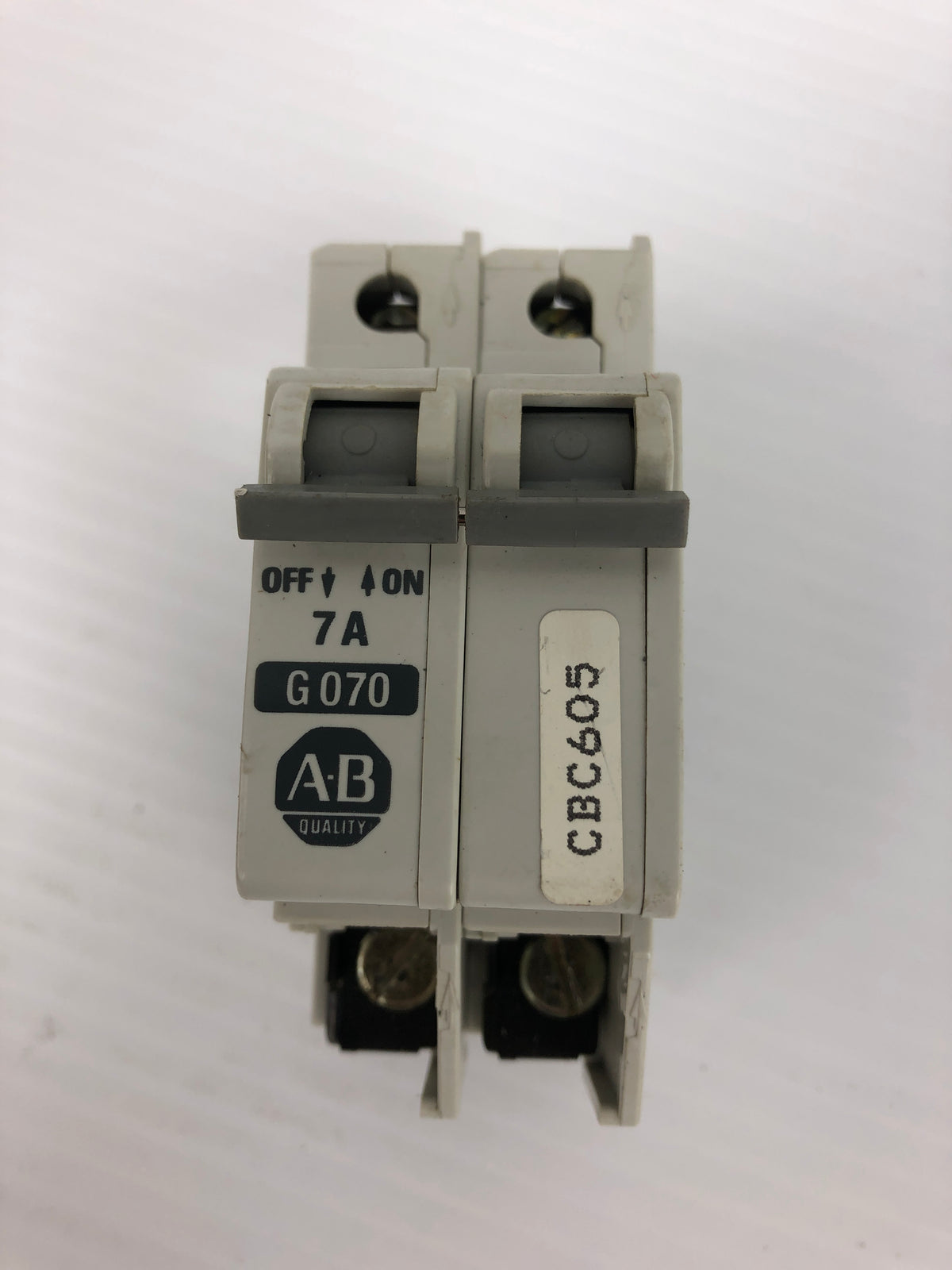 Allen Bradley 1492-CB2 Circuit Breaker Ser. A G070 7A 2P
