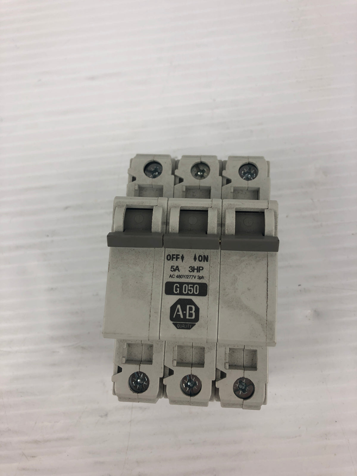 Allen Bradley 1492-CB3 Circuit Breaker G050 5A 3HP
