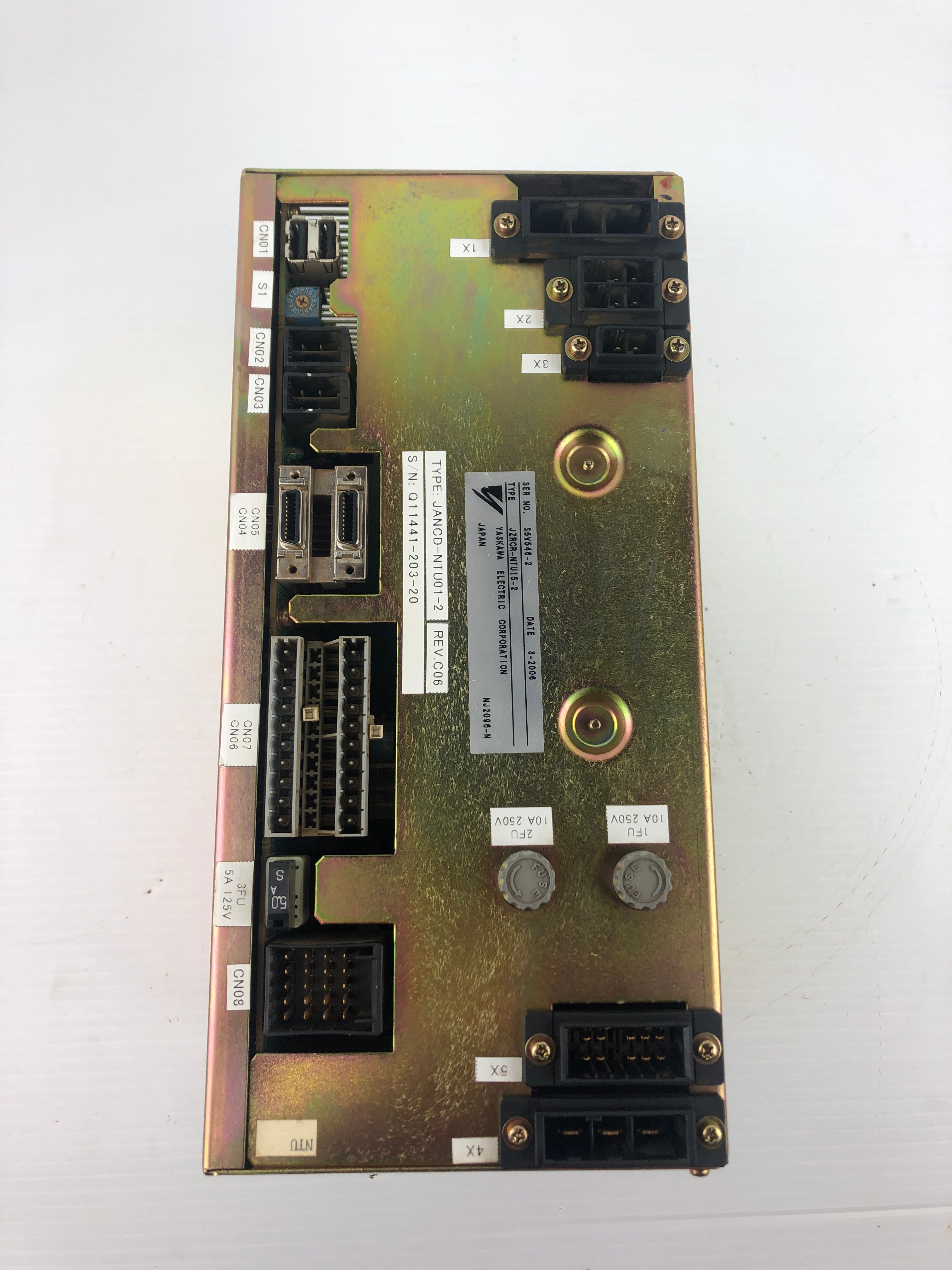 Yaskawa Electric JZRCR-NTU15-2 Power Supply Module