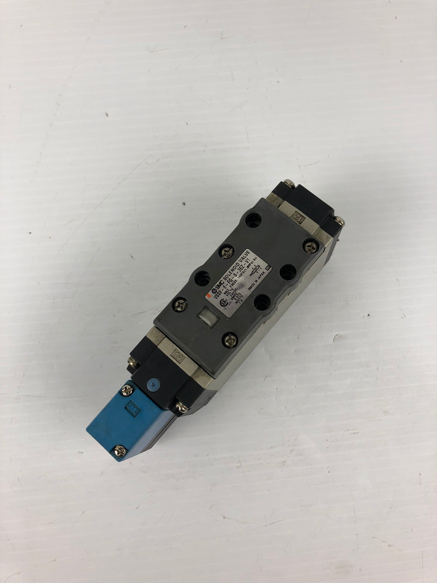 SMC VSS8-6-FG-S-3EZ-V1 Solenoid Valve
