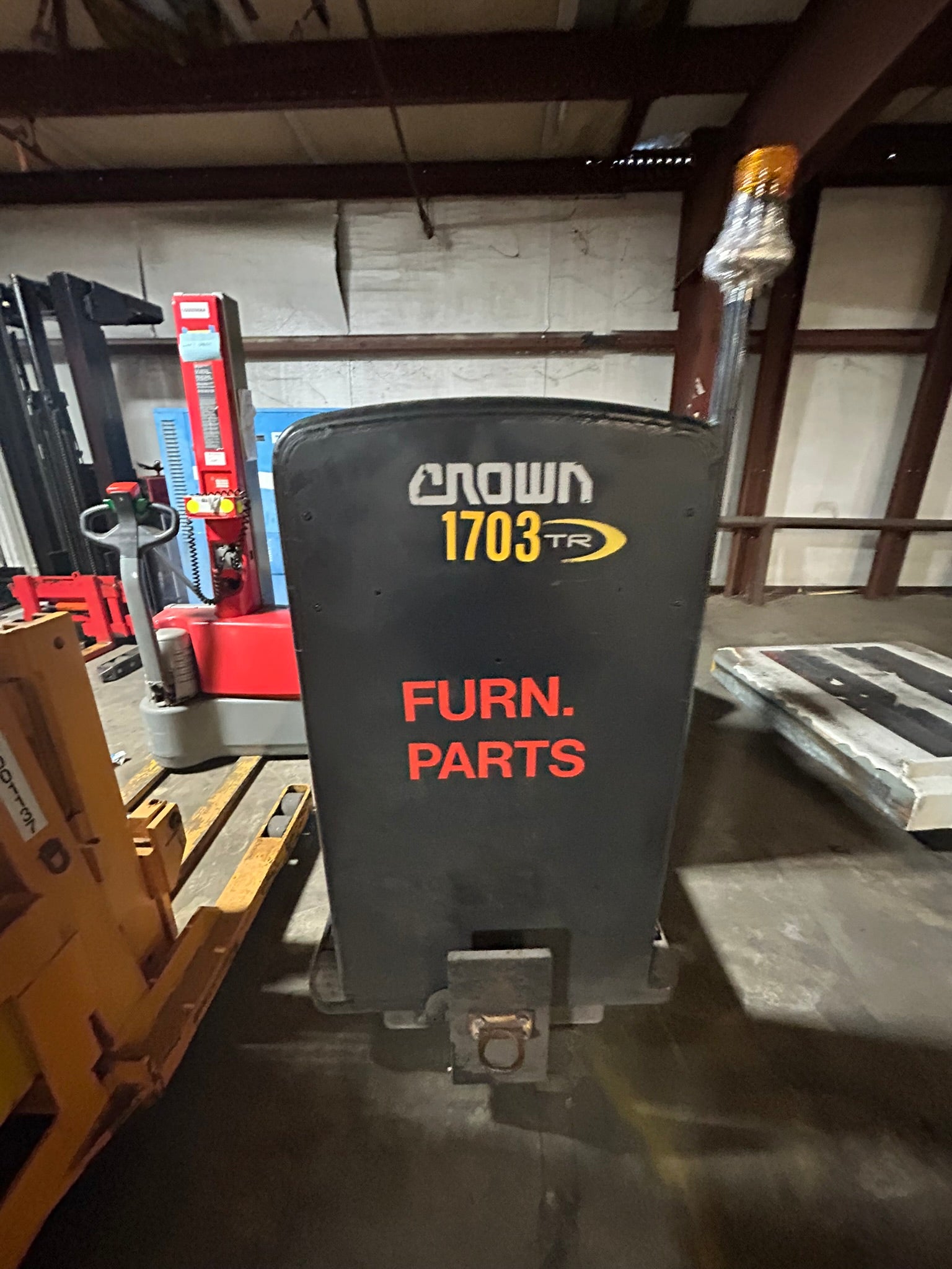 Crown TR4500-250 Electric Rider Tow Tractor Tugger Forklift TR 4500 Series 24VDC