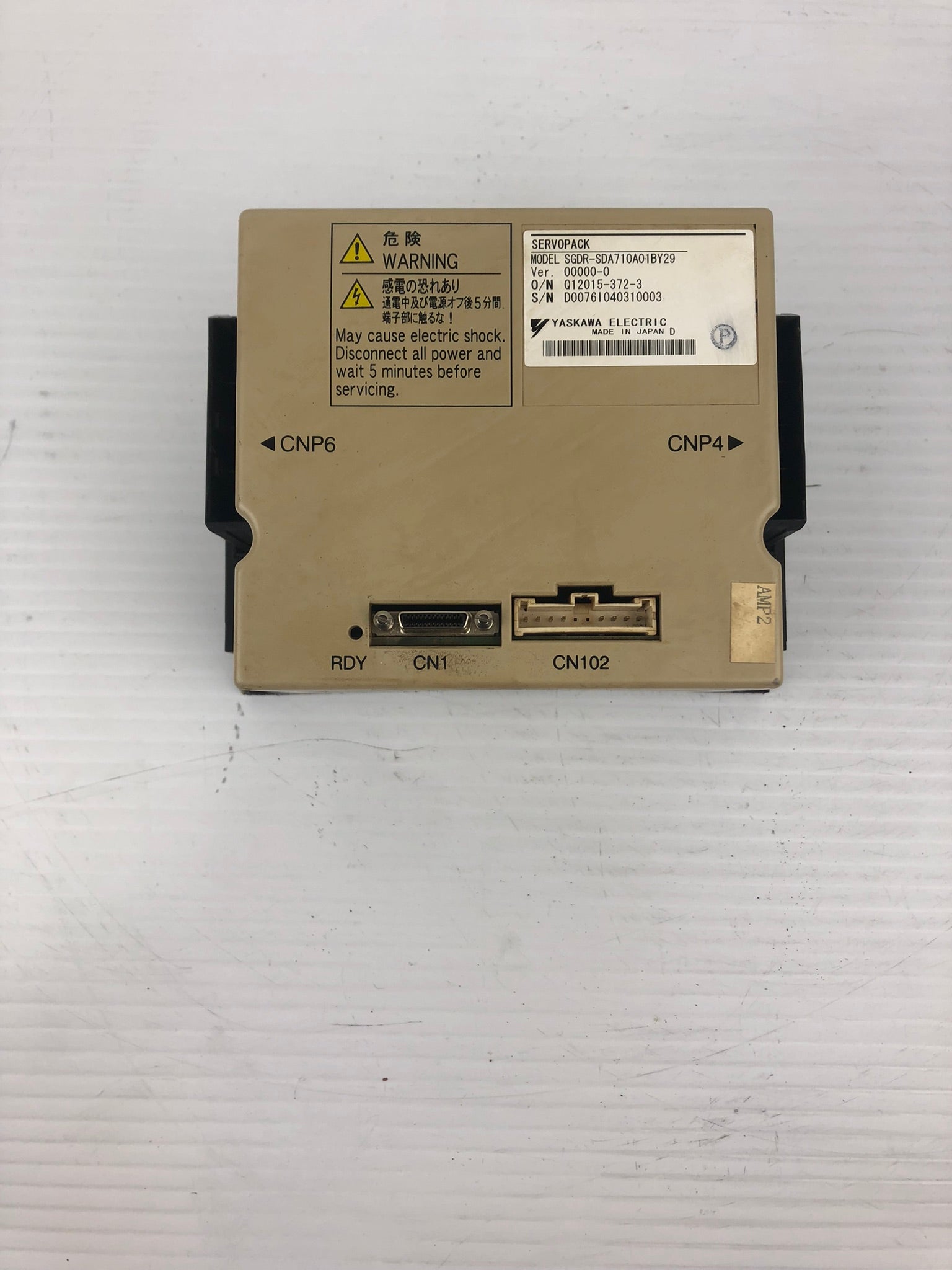 Yaskawa Servopack SGDR-SDA710A01BY29 Servo Driver