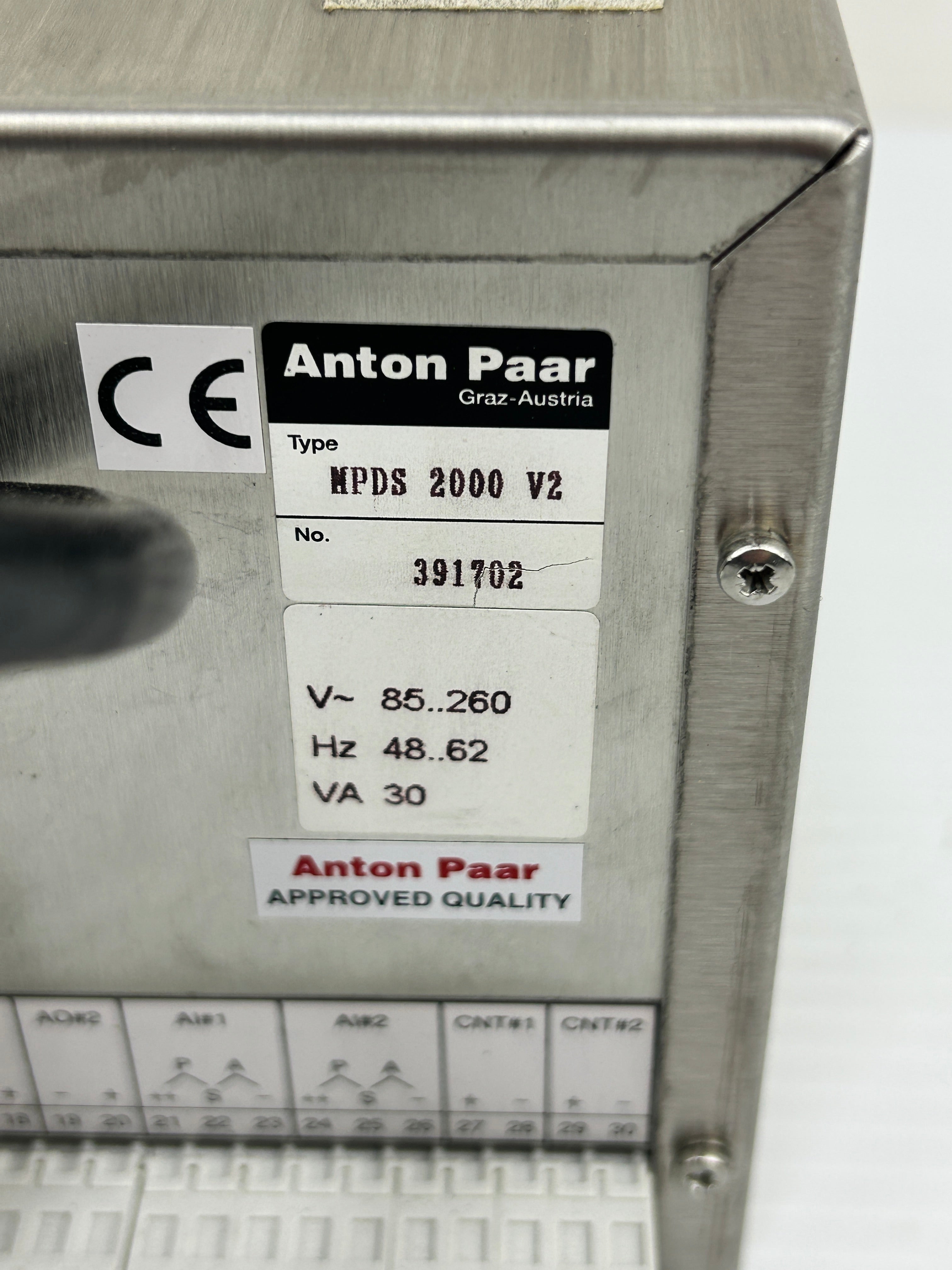 Anton Paar mPDS 2000 V2 Evaluation Unit 391702 30VA 85-260V 48-62Hz