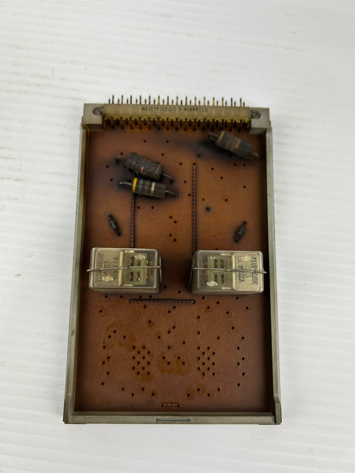 Barmag Electronic Circuit Board E110/00 - 2 Relays - V23154