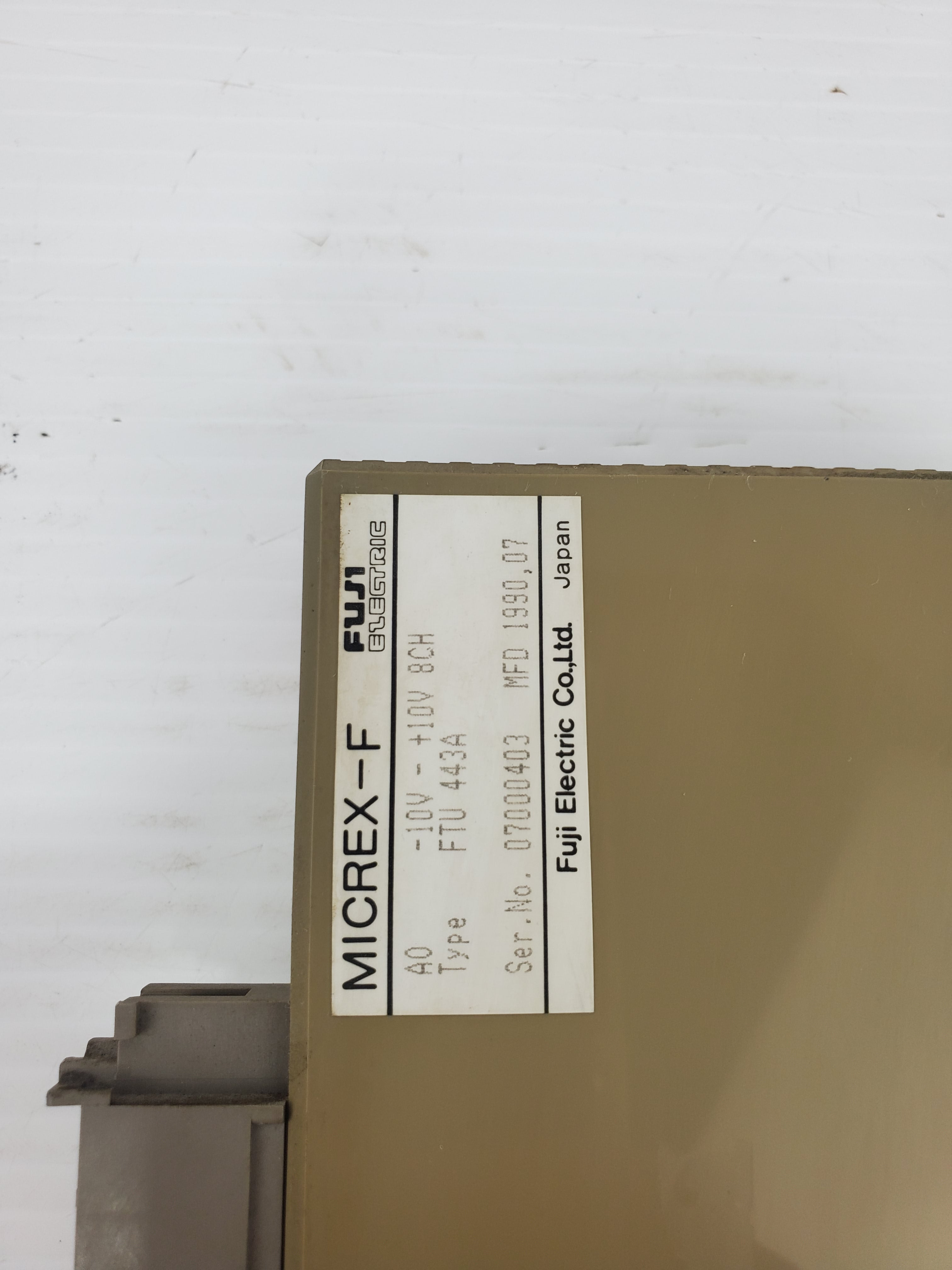 Fuji Electric FTU443A A0 PLC Module -10/+10V 8CH Micrex-F