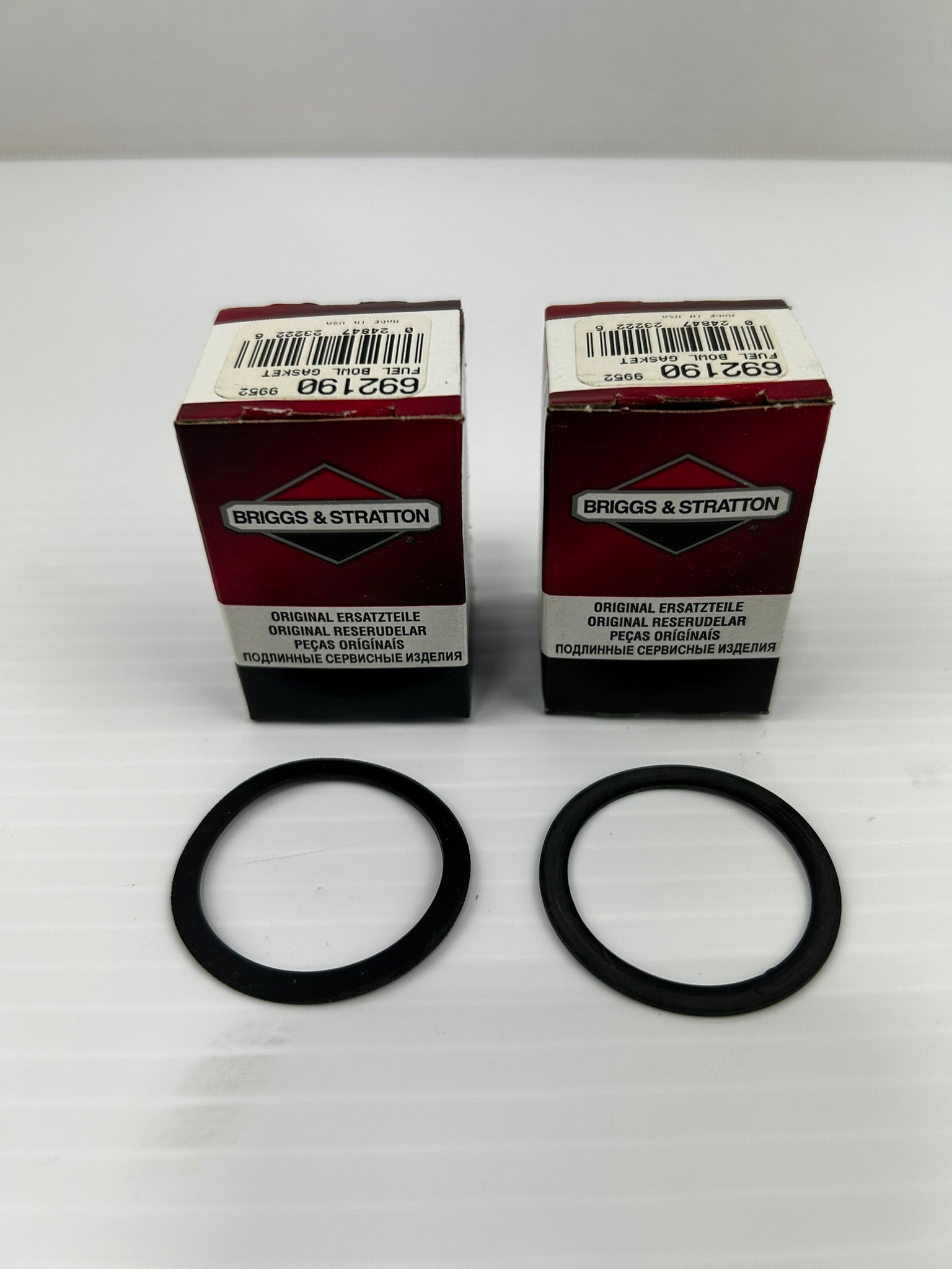 Briggs & Stratton 692190 Fuel Bowl Gasket - Lot of 2