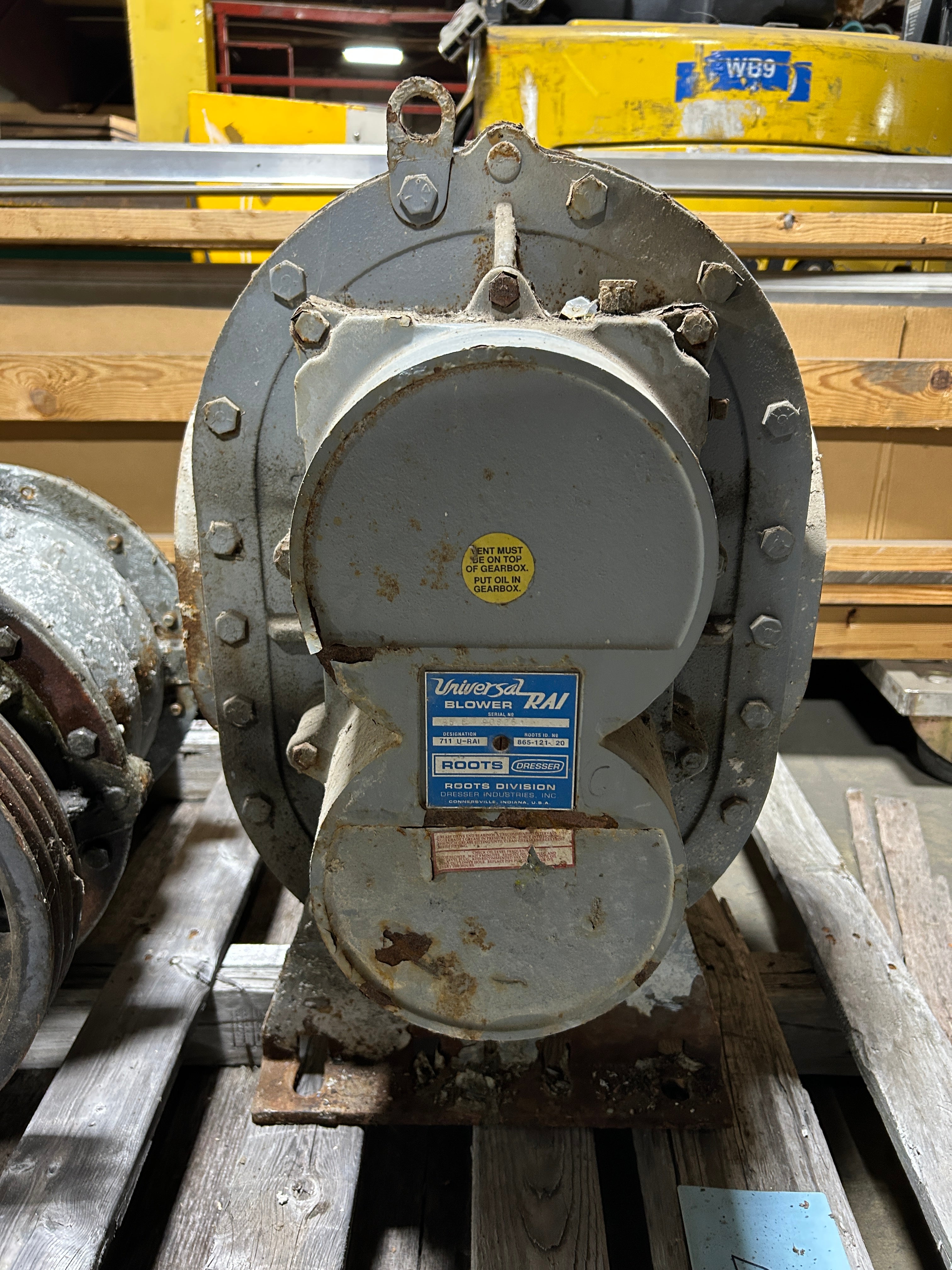 Dresser Roots 711 U-RAI Universal RAI Rotary Lobe Blower