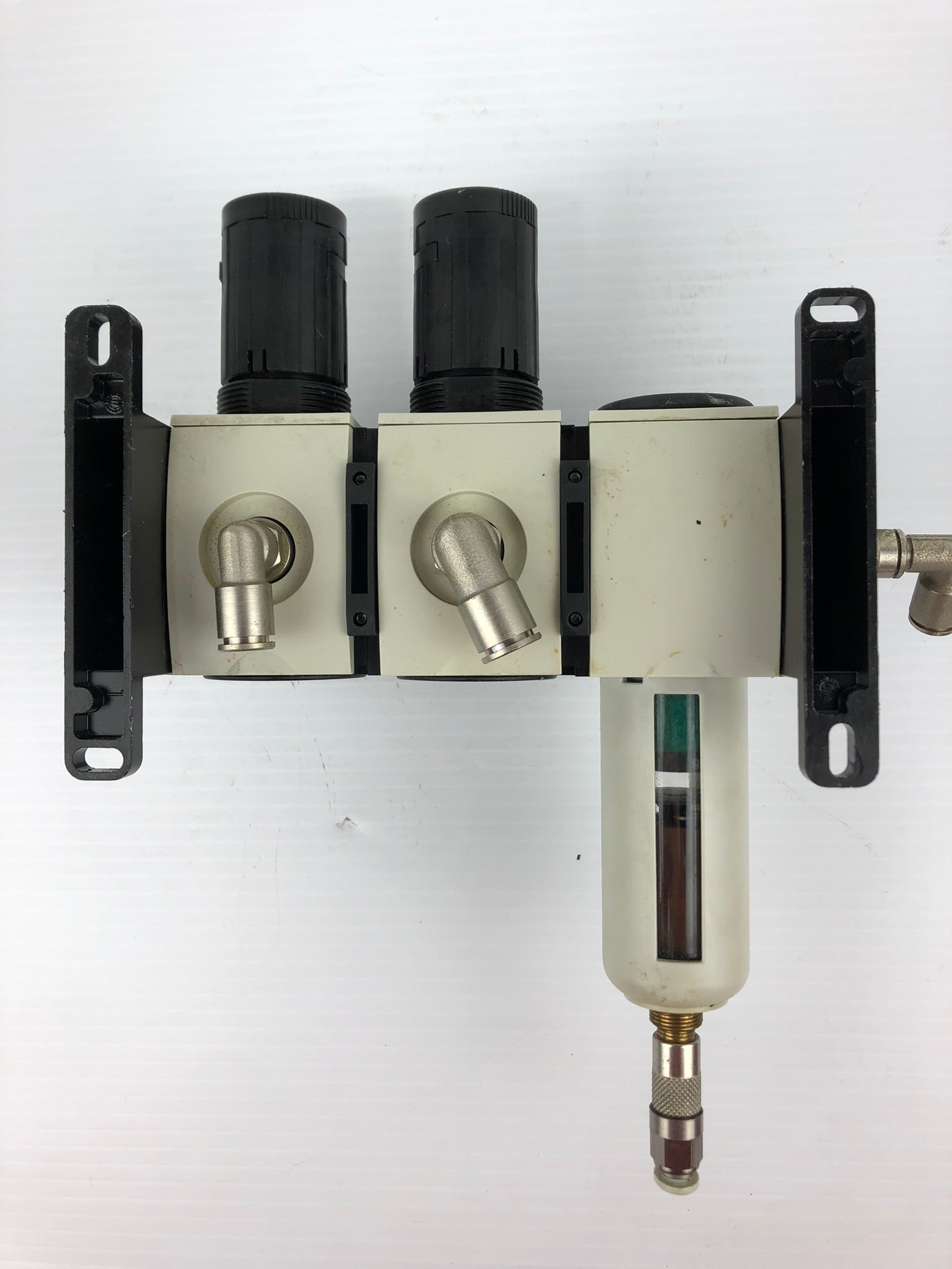 Rexroth AS2-FLC-G038-PBP Pneumatic Pressure System with Gauges and Lubricator