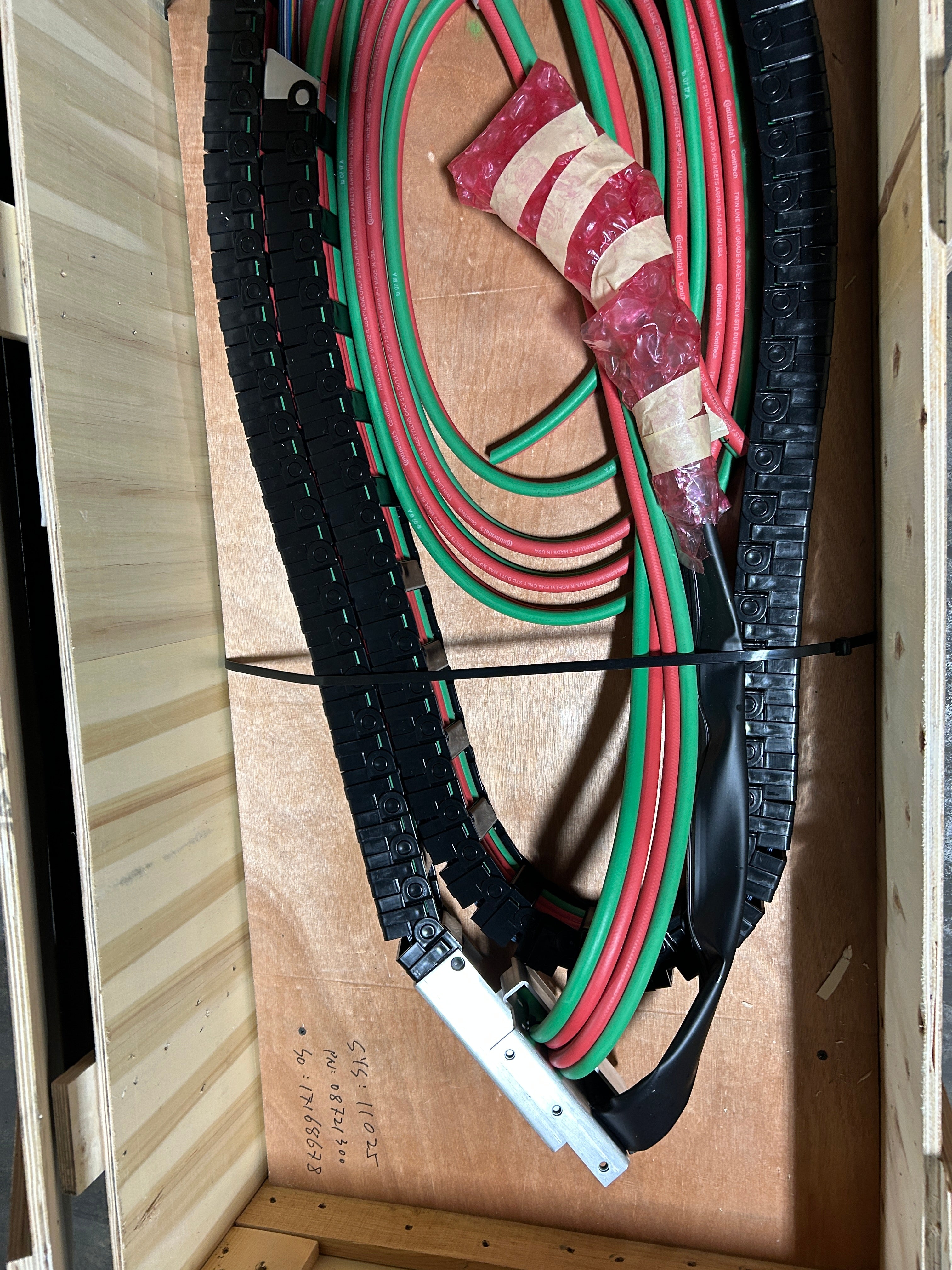 Honeywell Scanner Powertrack Upper & Lower Measurex Power Tracks 2084 Rev D & B