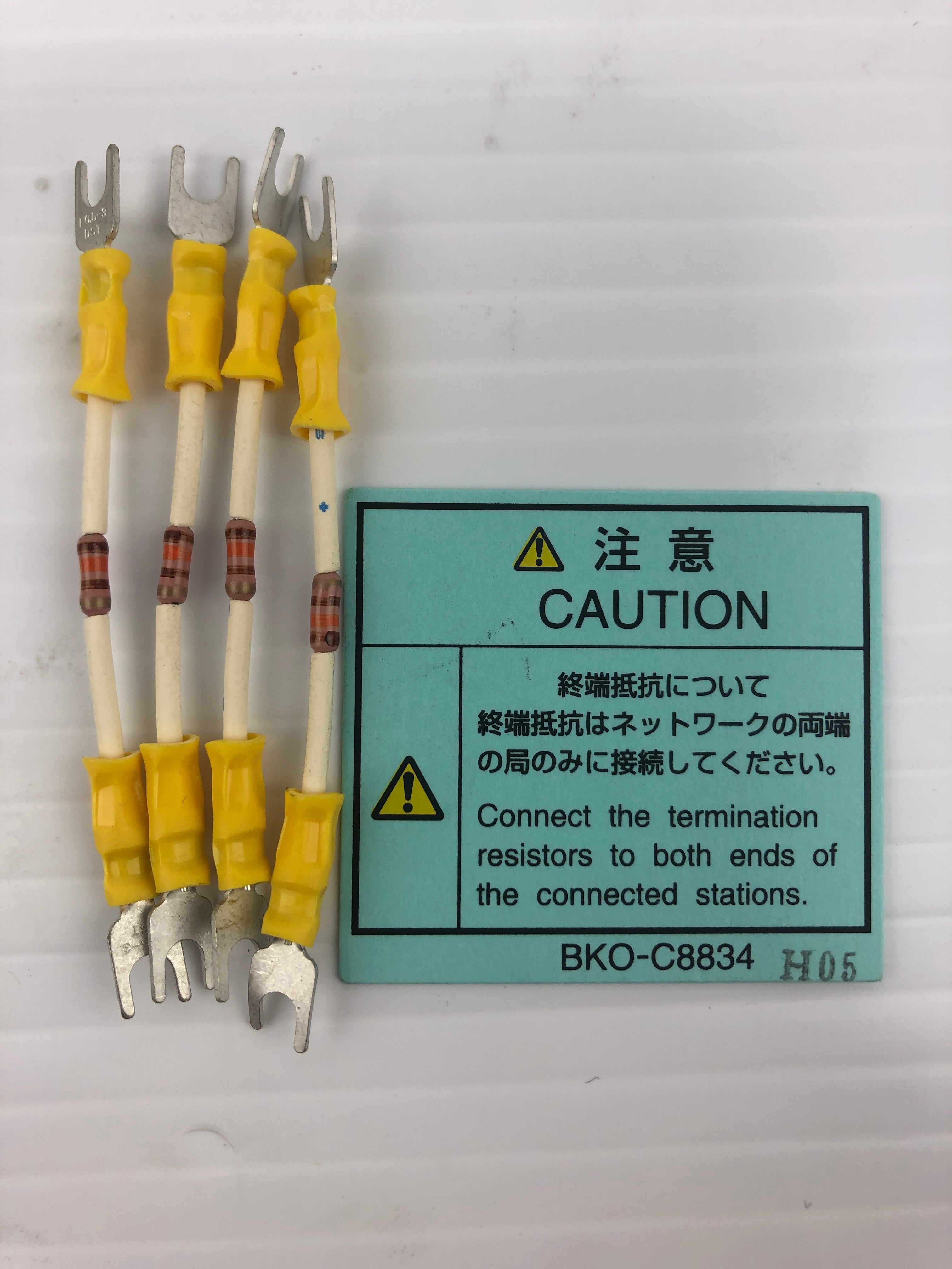 Termination Resistor BKO-C8834 H05 Lot of 4