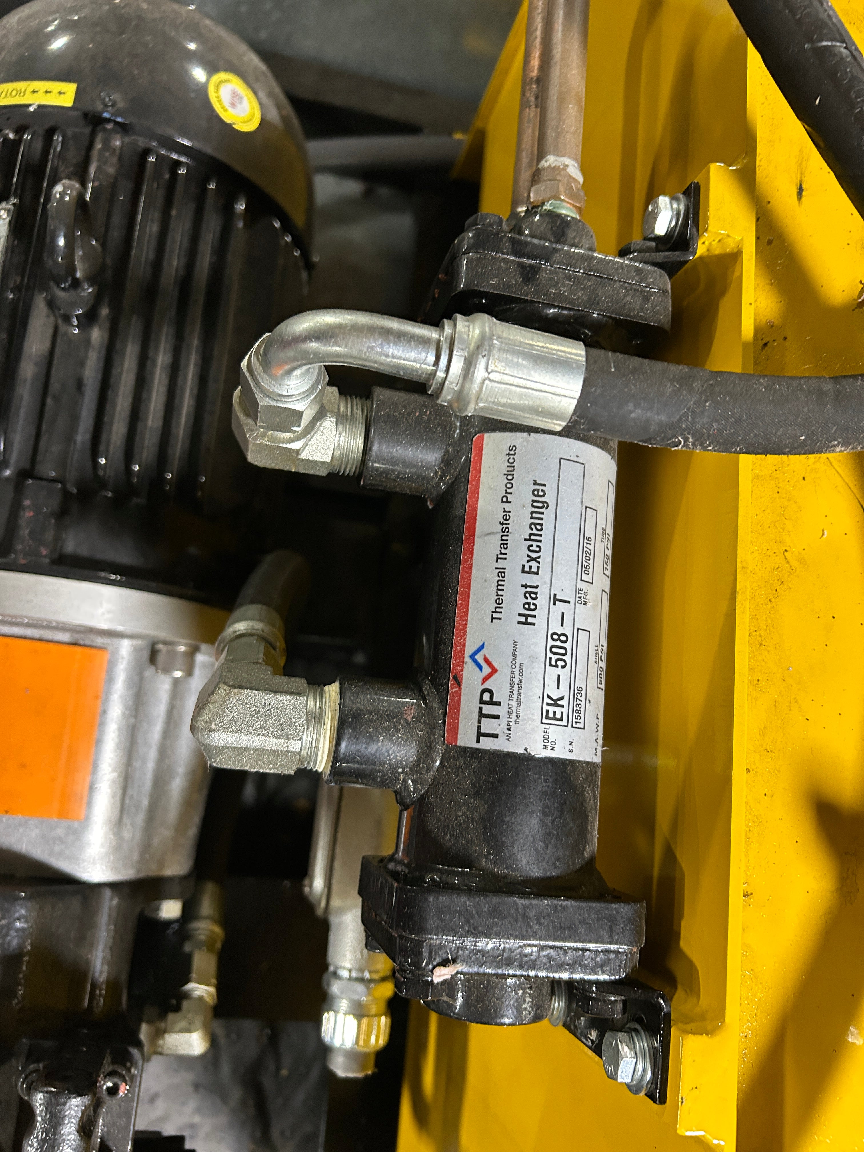 Hydra-Tech Pumps HT5EV Electric Hydraulic Pump Tank System 3.7kW 2,000 PSI 4 GPM