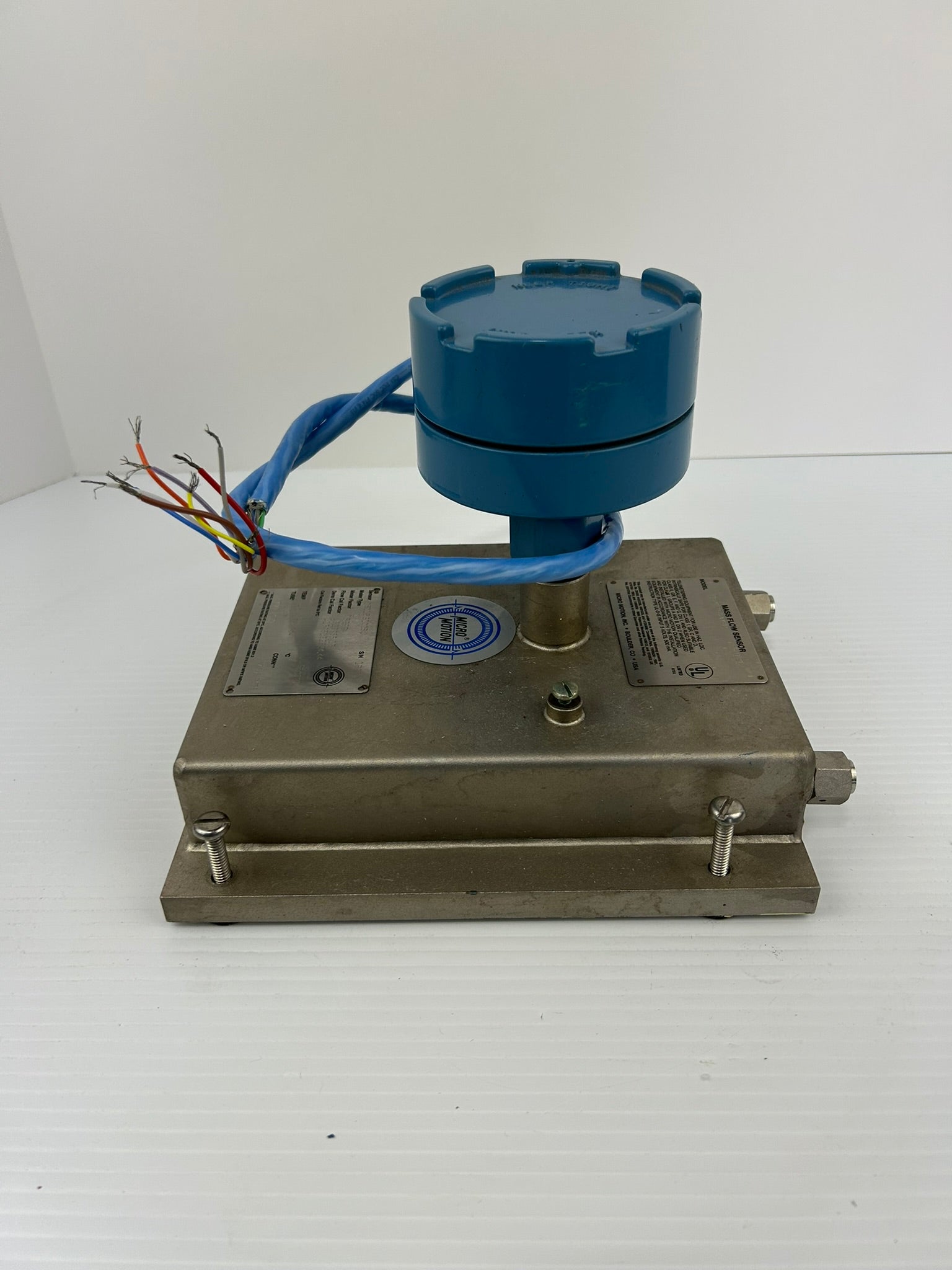 Micro Motion DS012S100SU Mass Flow Sensor Transmitter 08334