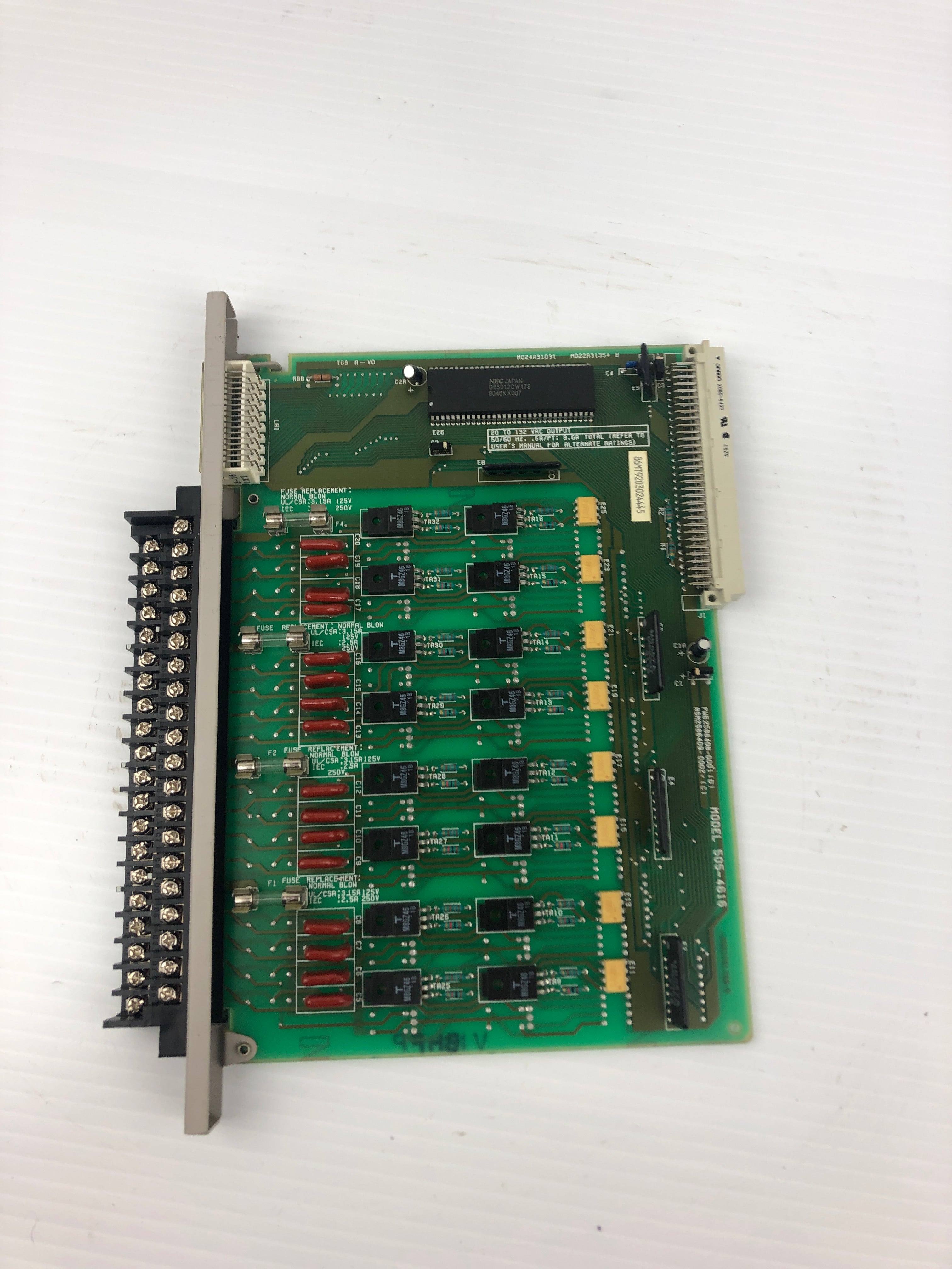 Texas Instruments 505-4616 Output Module Circuit Board