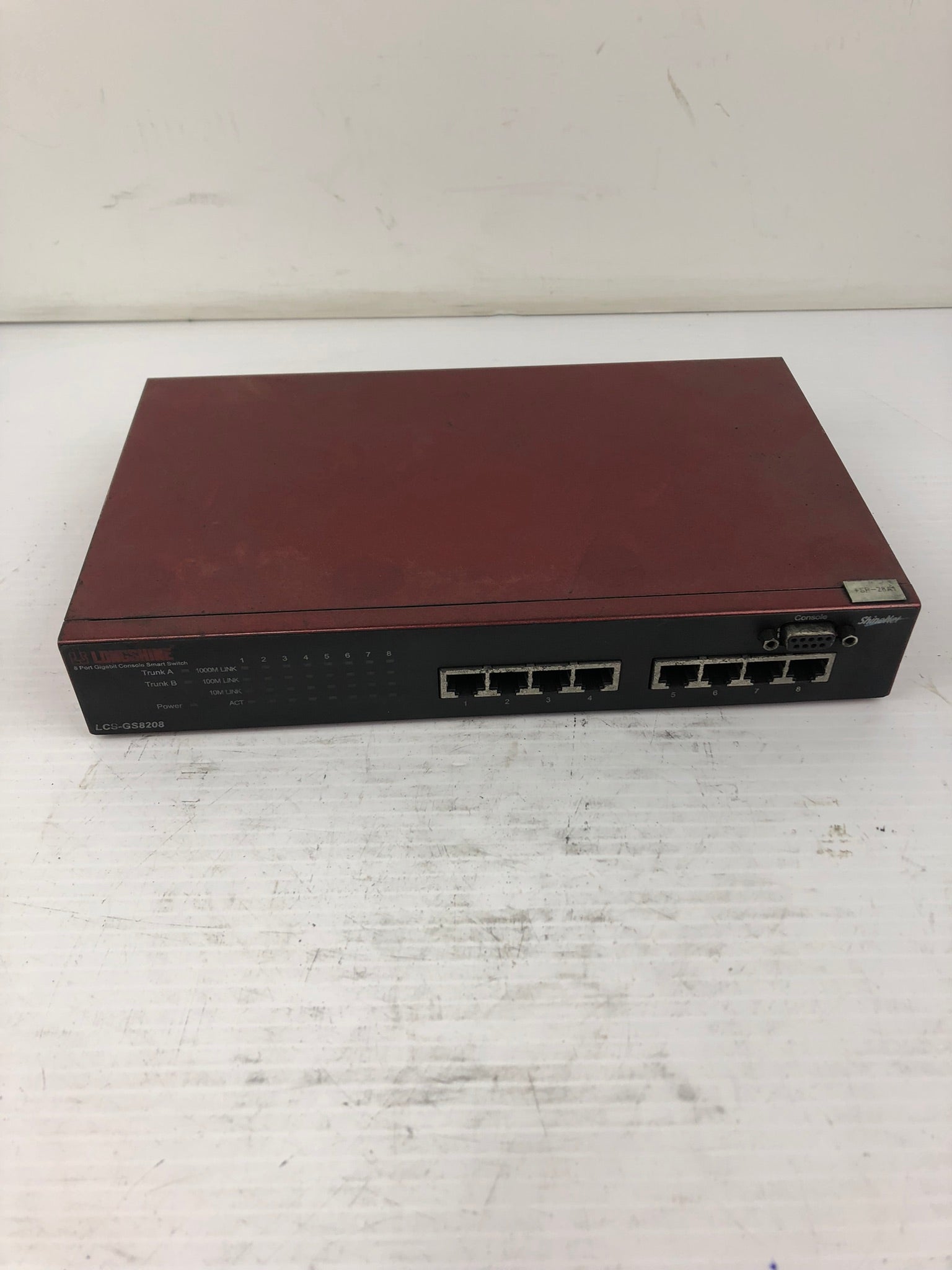 Longshine LCS-GS8208 8-Port Gigabit Ethernet Console Smart Switch