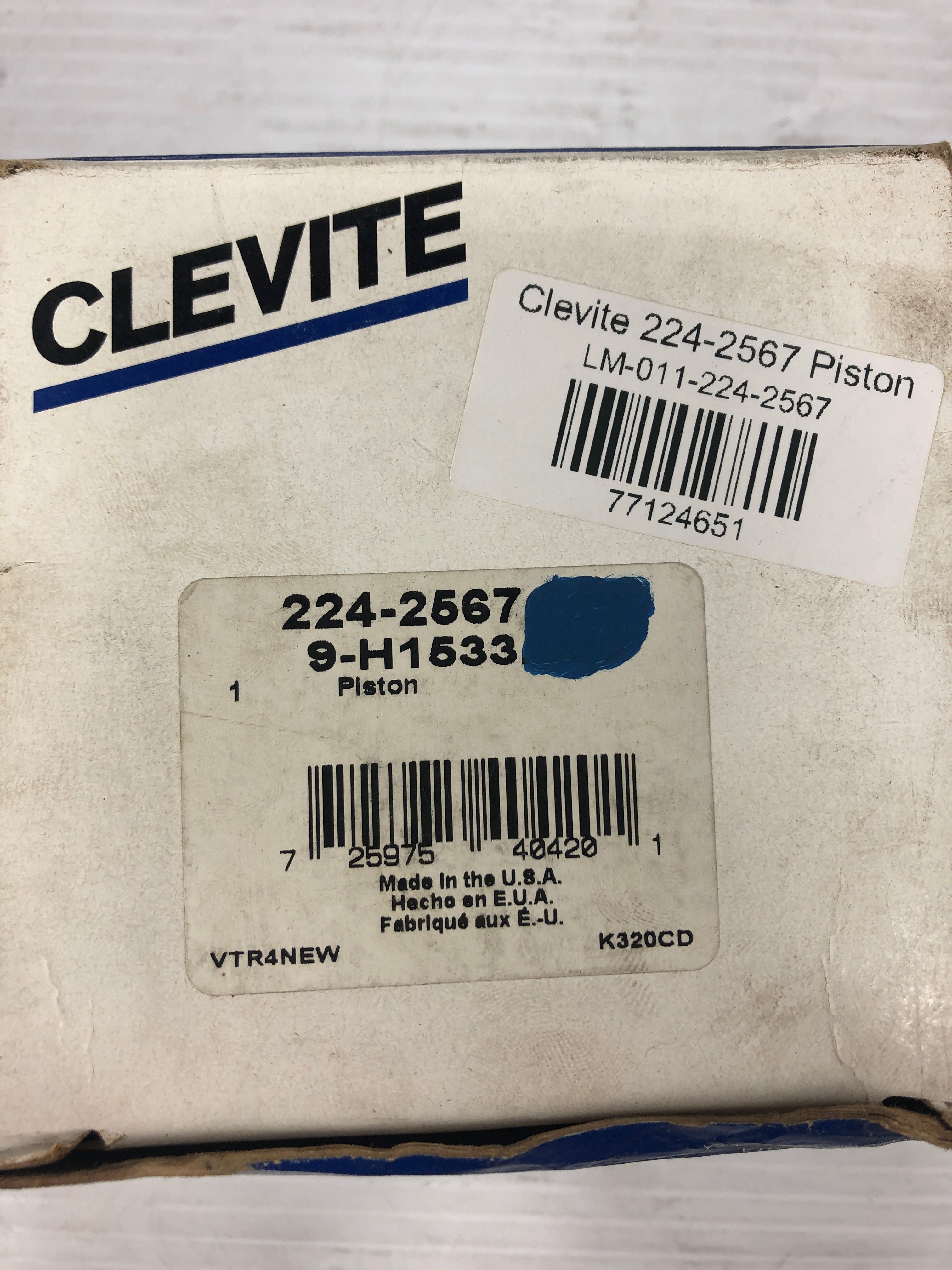 Clevite 224-2567 Piston