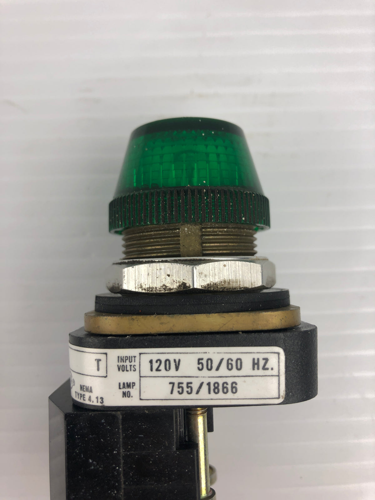 Allen Bradley 800T-P16 Green Indicator Light 120V 50/60Hz