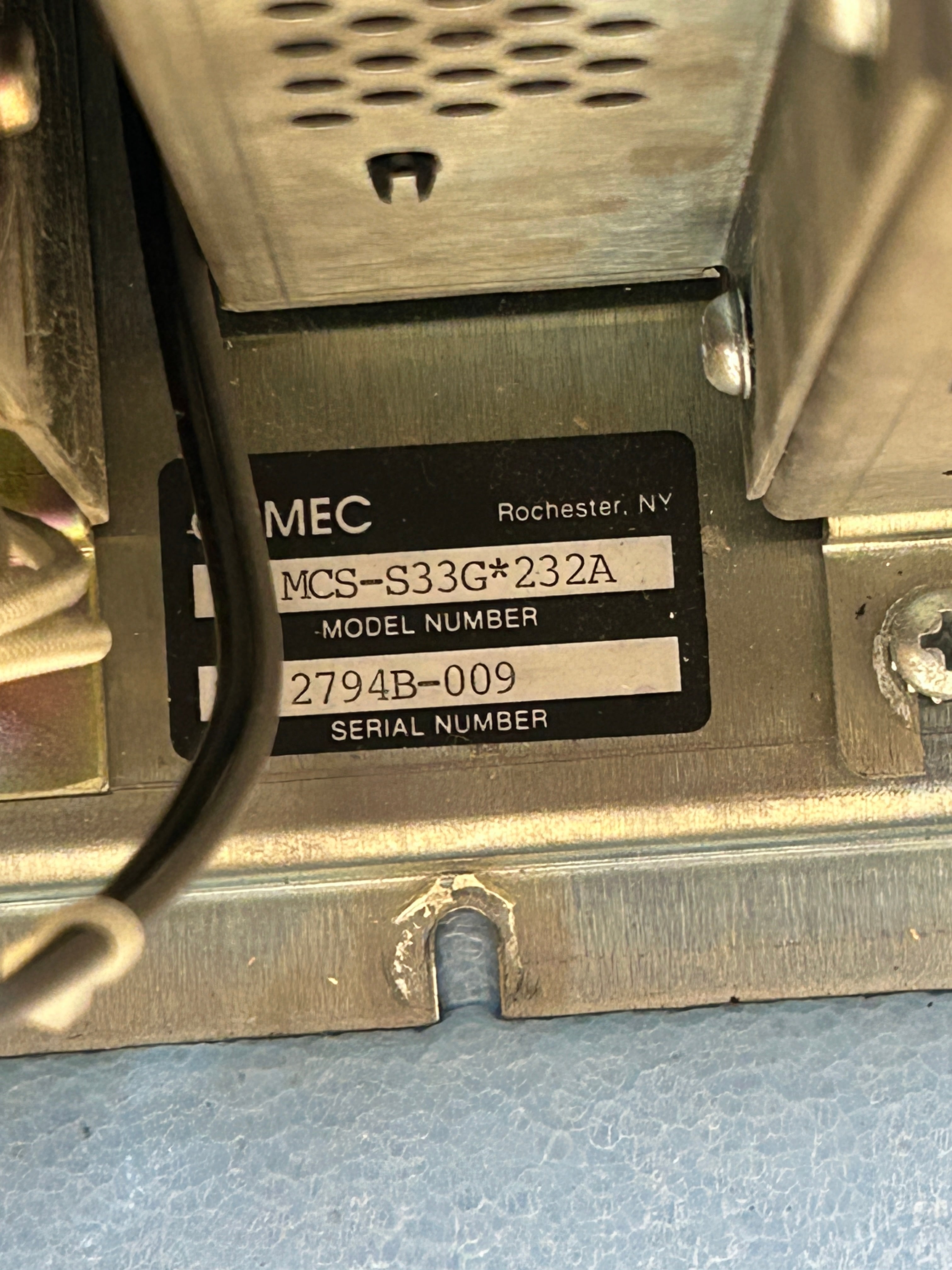 Ormec MCS-S33G*232A Servo Drive Assembly 2794B-009