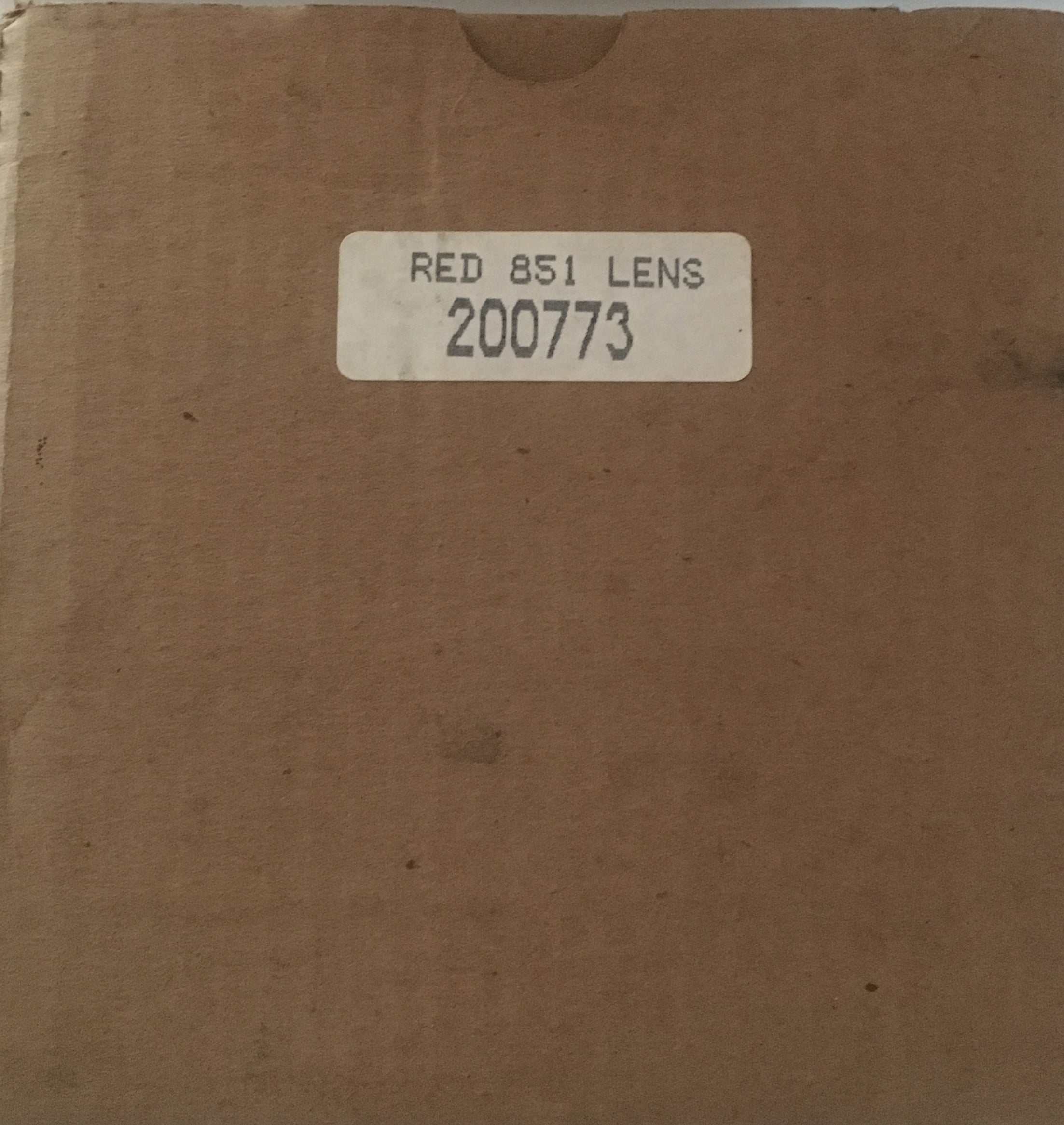 Red 851 Lens 200773 Red