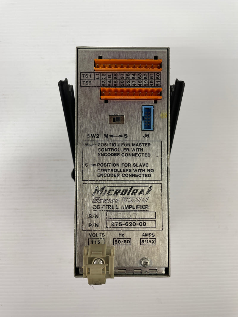 Microtrak Computer Module Series 9500 Control Amplifier 875-620-00 115V 5A