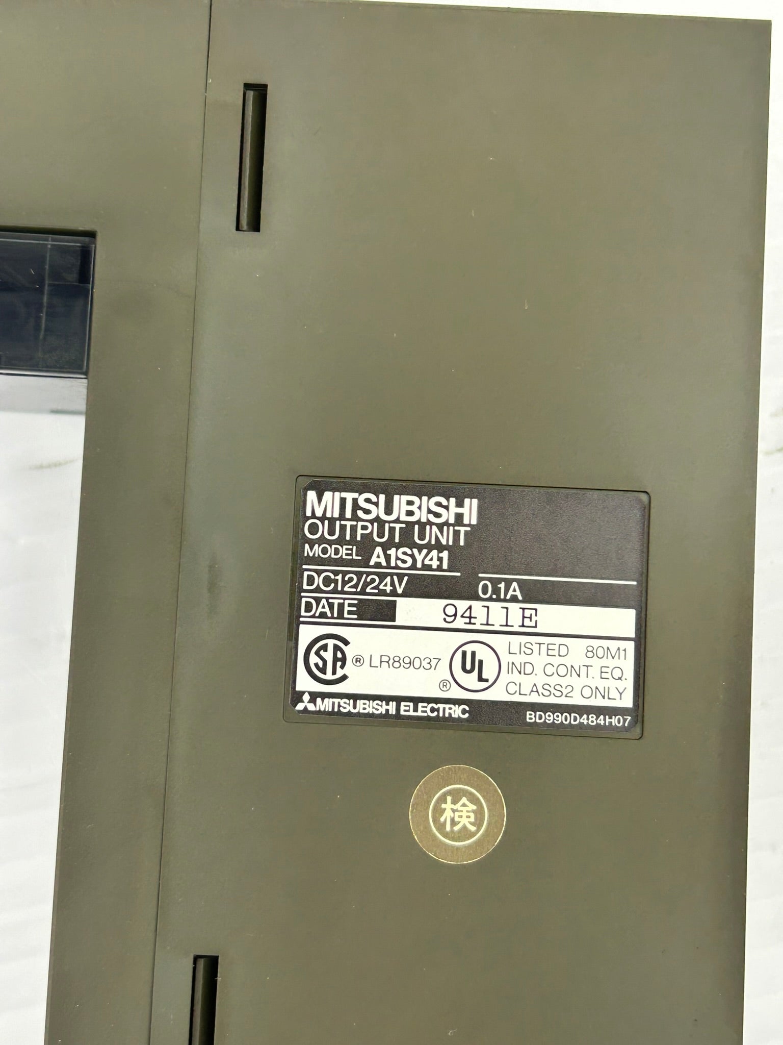 Mitsubishi A1SY41 Output Unit PLC Module 12/24VDC 0.1A