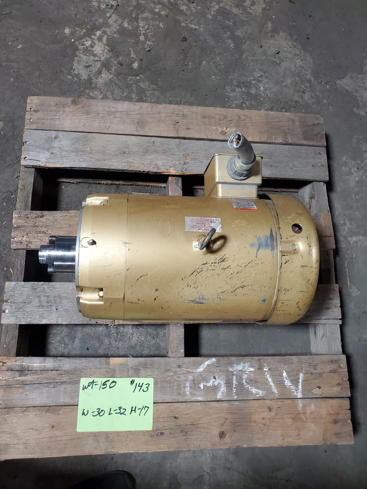 Baldor Reliance CEM3710T Super-E 7.5HP 3PH TEFC Electric Motor 208-230/460V