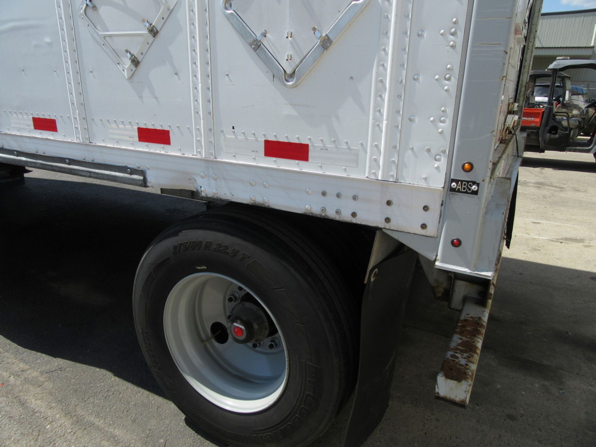 2014 Stoughton Pup Dry Van Semi Trailer 28' Spring / Roll Up 1DW1A2812EB458042