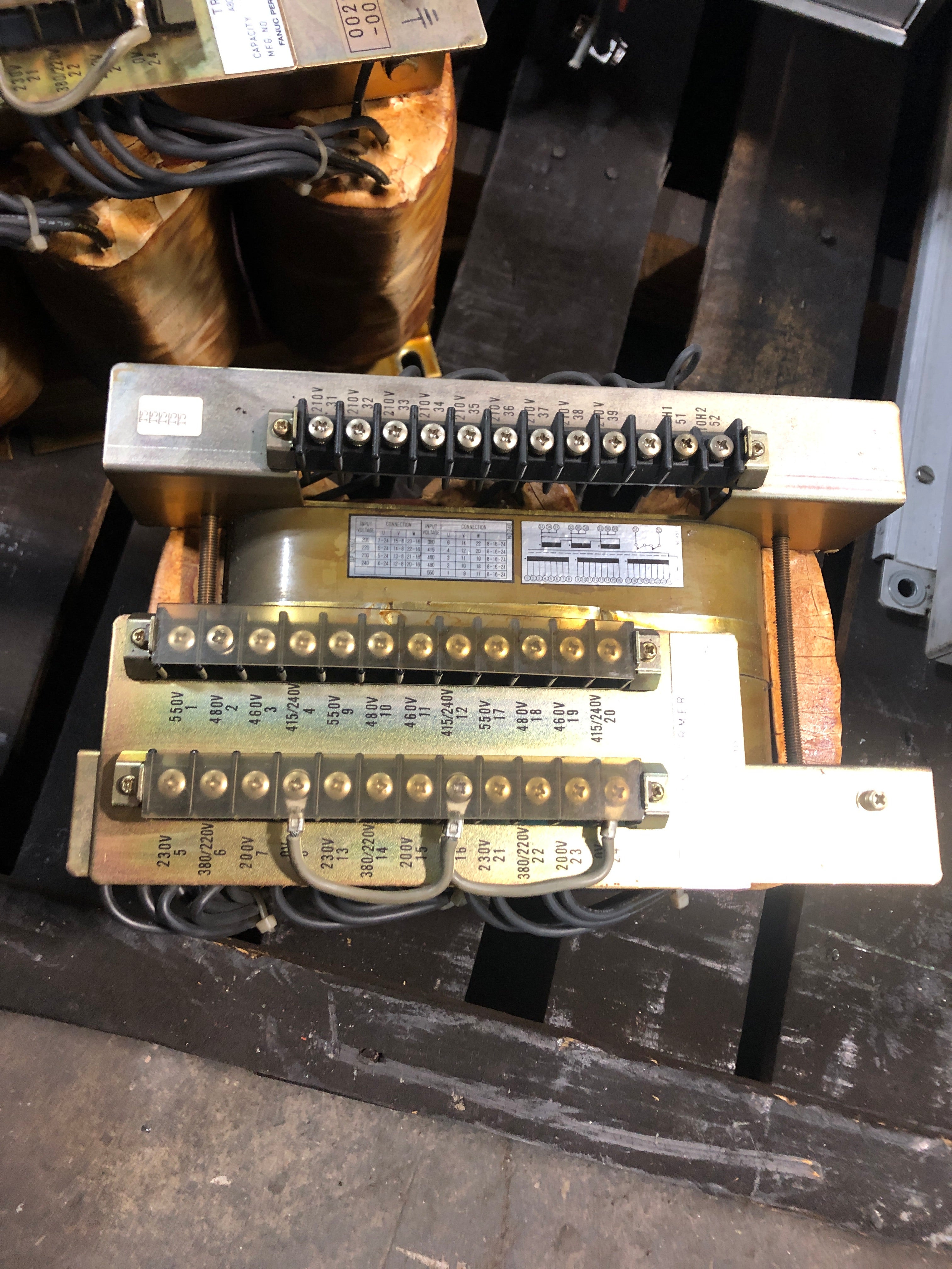 Fanuc A80L-0024-0006 Transformer 3.5KVA P15T0009