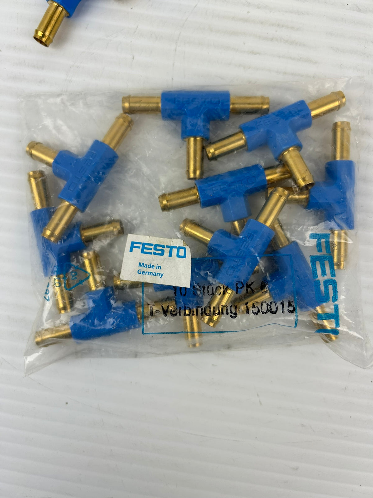 Festo 150015 Tube Joint Connector - Lot of 15