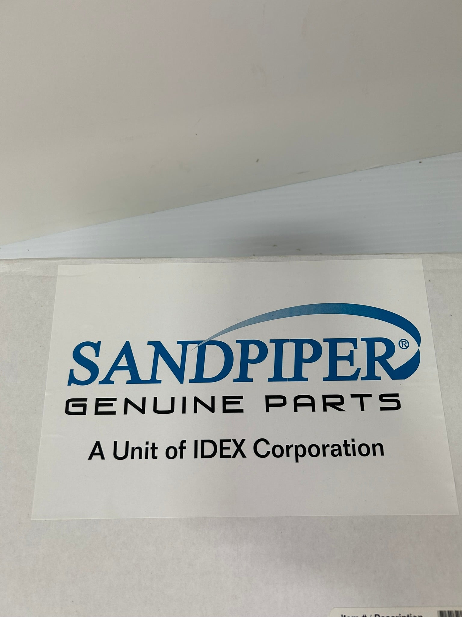 Sandpiper Genuine Parts 476.255.654 Kit-Wet S15NM/TF,TF