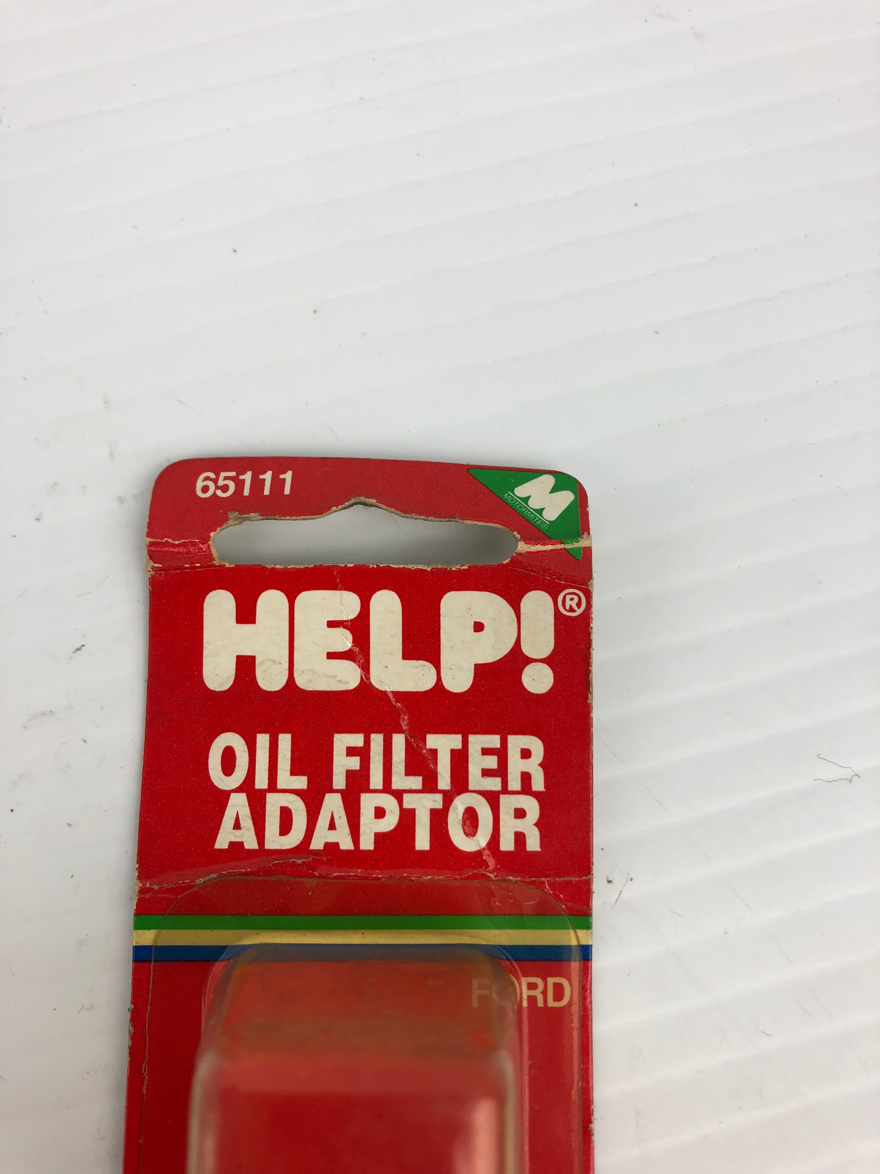 Help! 65111 Oil Filter Adapter - For Ford Trucks & Vans