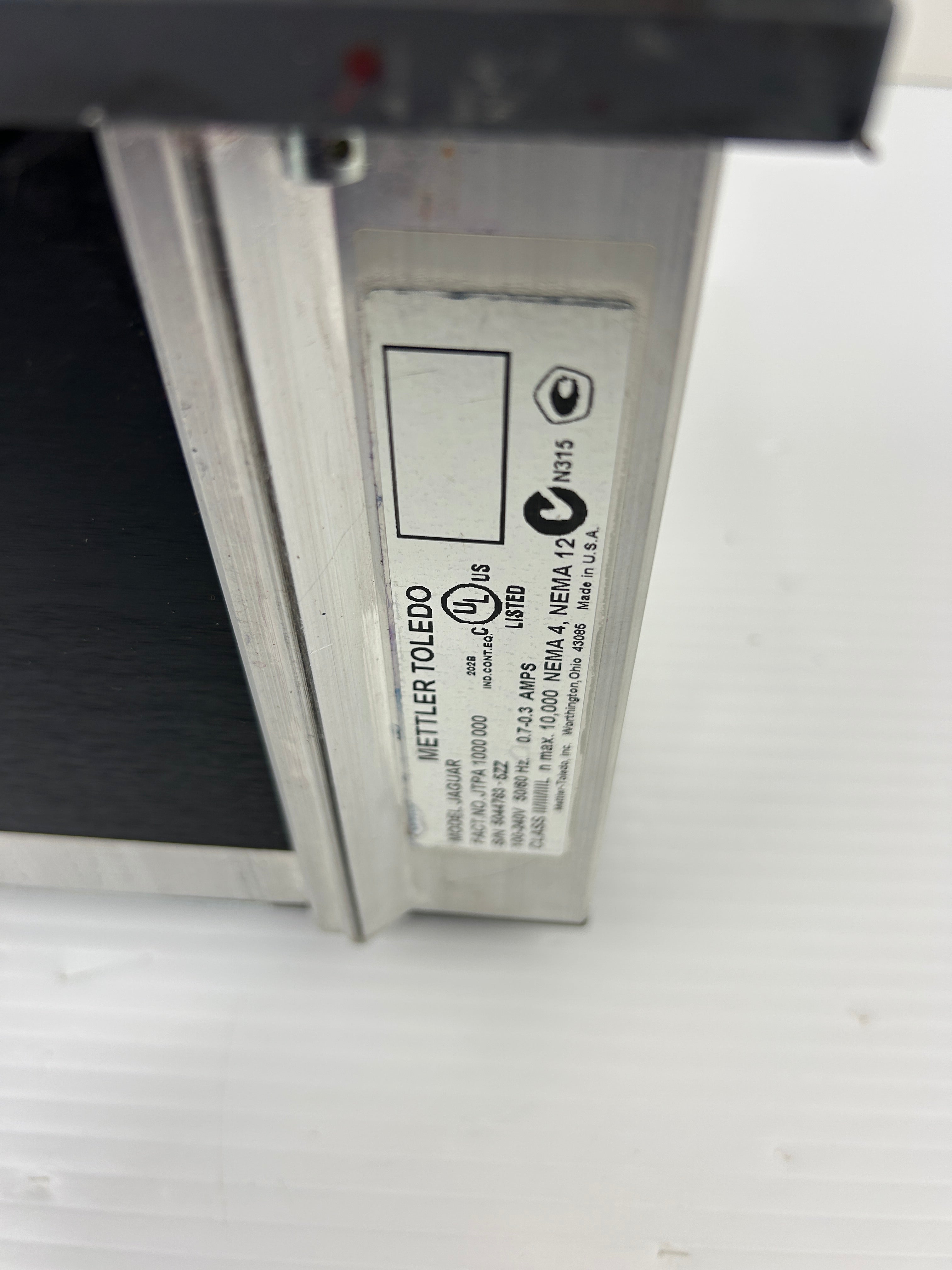 Mettler Toledo JAGUAR Scale Controller Interface Panel JTPA1000000