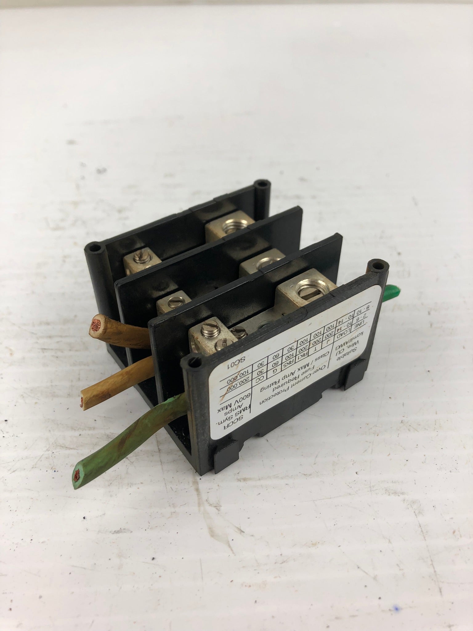 Marathon 1413400 Terminal Block 600V 115A