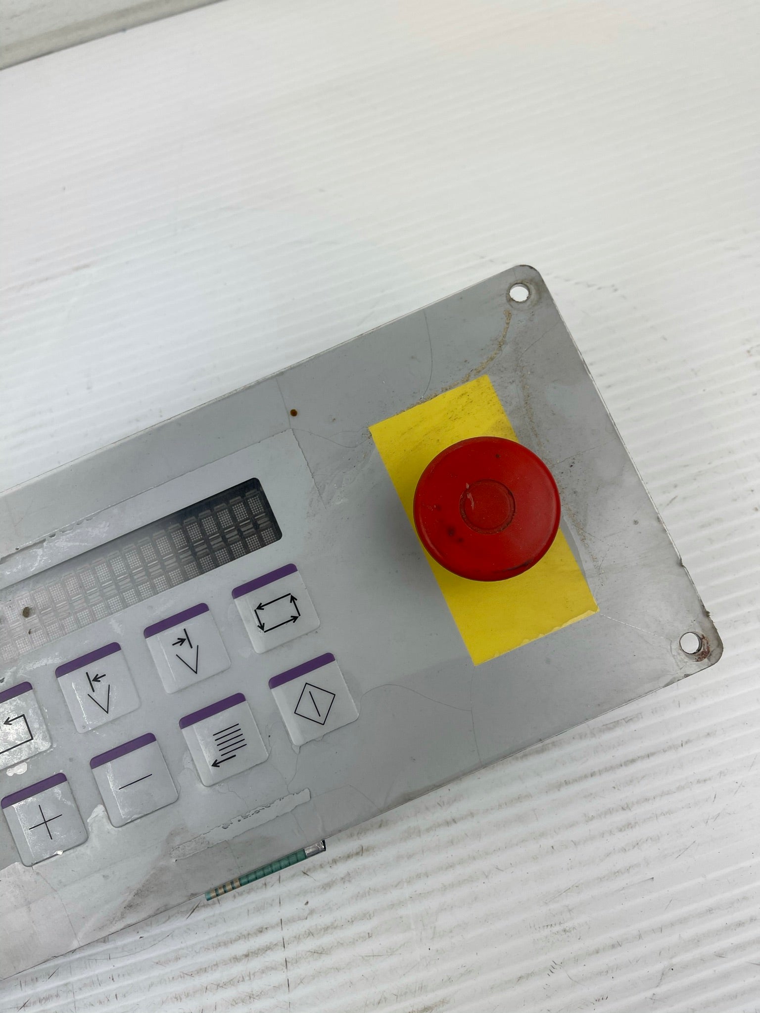 The Hall Company Control Panel 5623708-02 with Red Knob