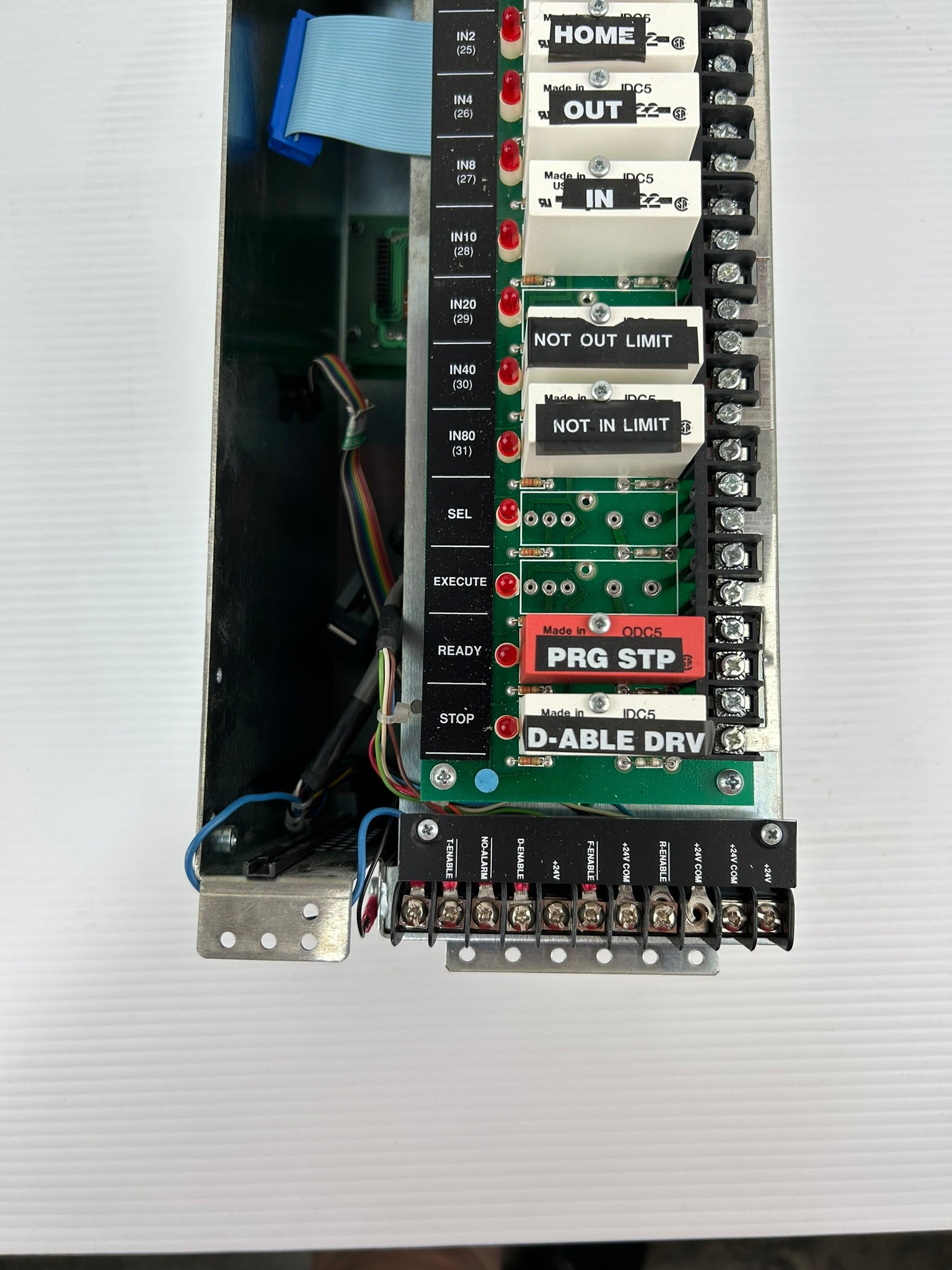 Ormec PMC-200D Servo Drive Module PCB008F Circuit Board Relays IDC-5 ODC-5