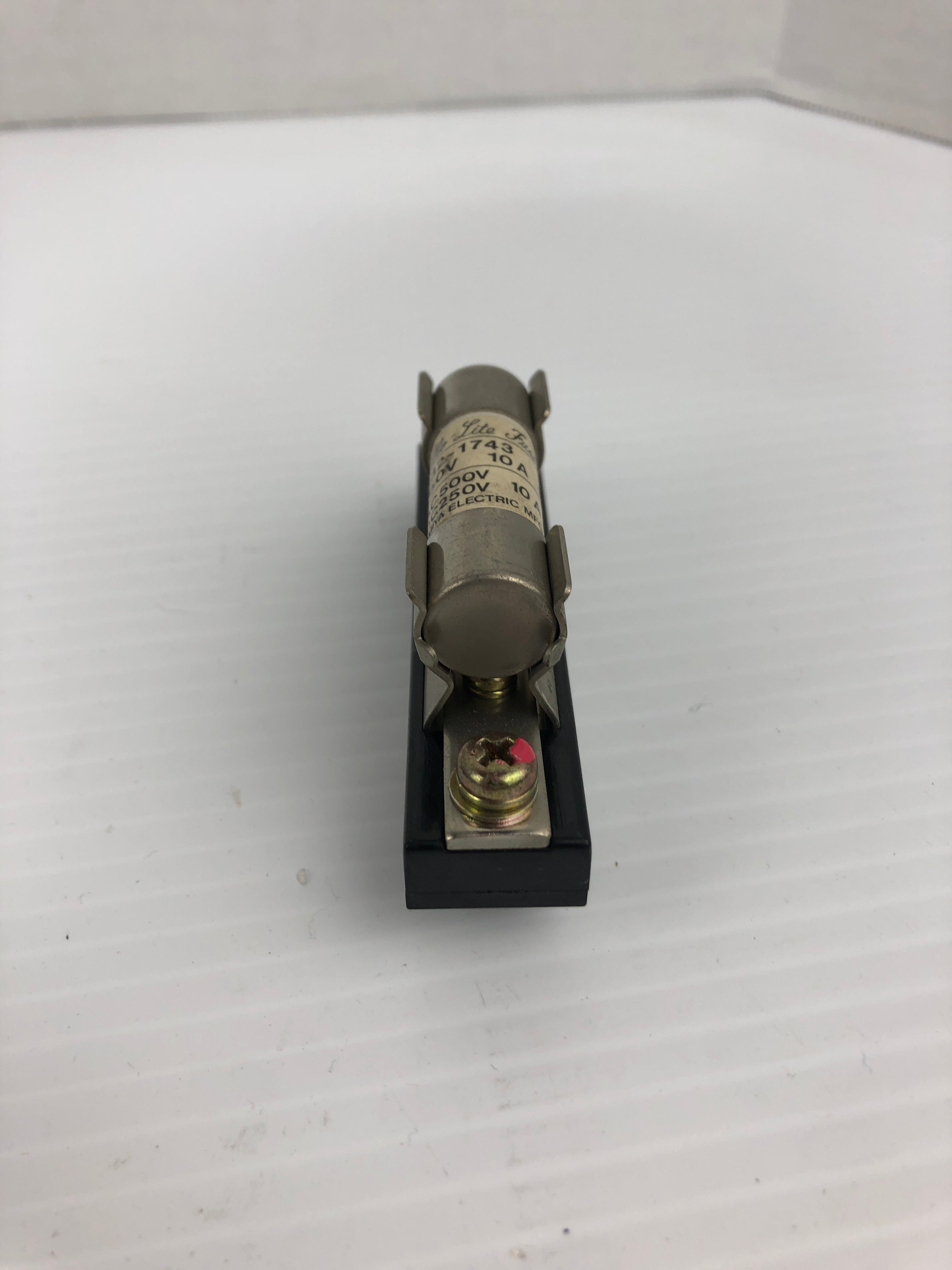Cello Lite 32-1743 Fuse 250V 10A 50KA PC1 with Fuse Holder FHSC1F - Lot of 3
