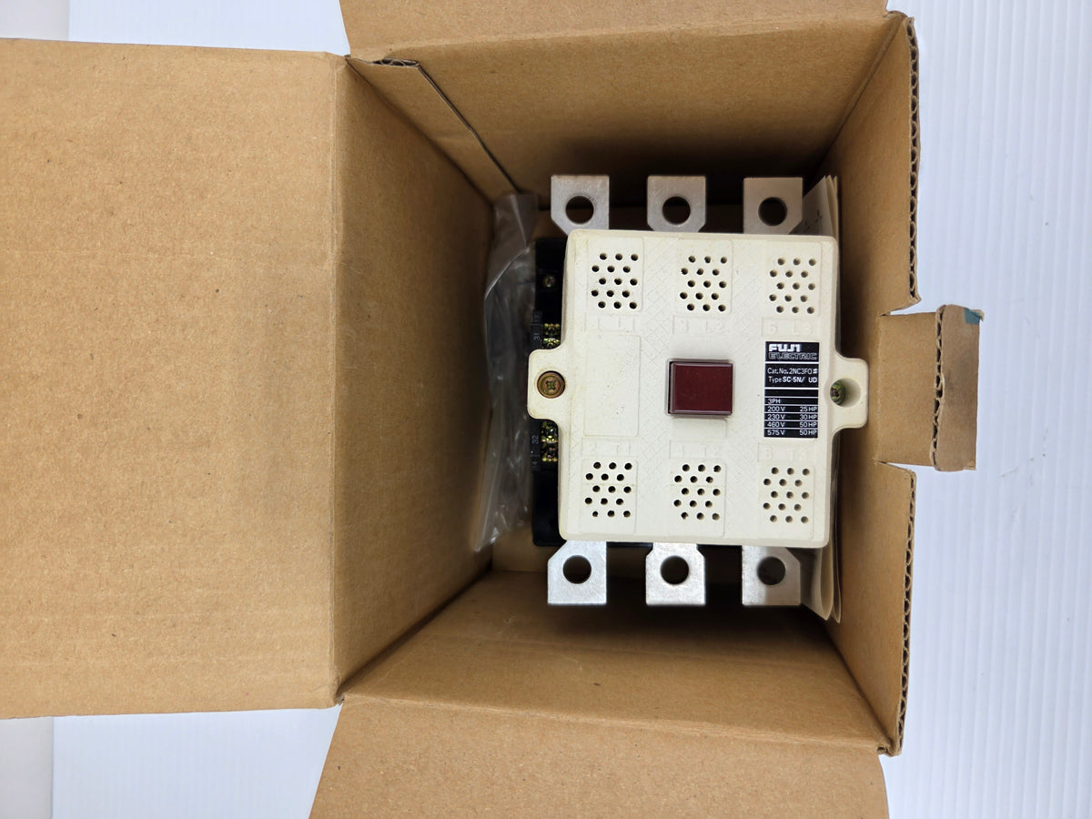 Fuji Electric 2NC3F0122 SC-5N/UD Magnetic Contactor 3PH 100A 100-120VAC/DC Coil