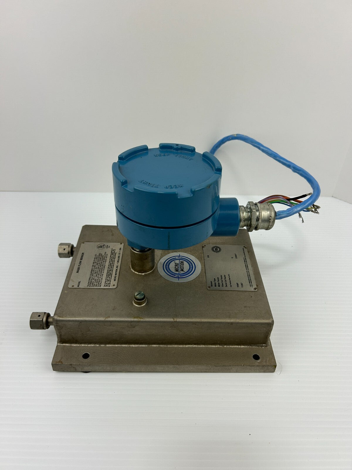 Micro Motion DS012S100SU Mass Flow Sensor Transmitter