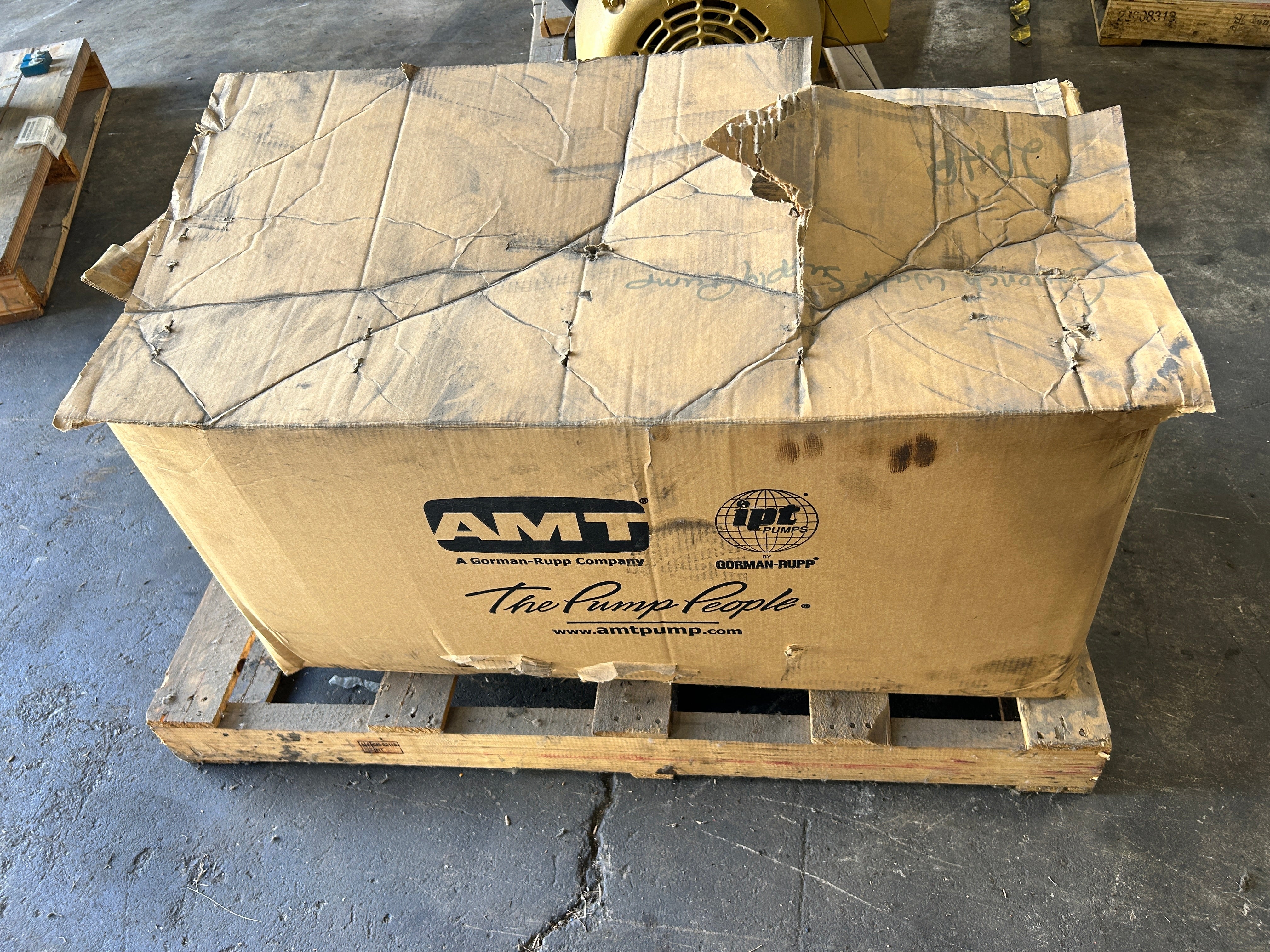 AMT 4872-95 4" Self Priming Centrifugal Pump 15HP 208-230/460V 3PH TEFC 660 GPM