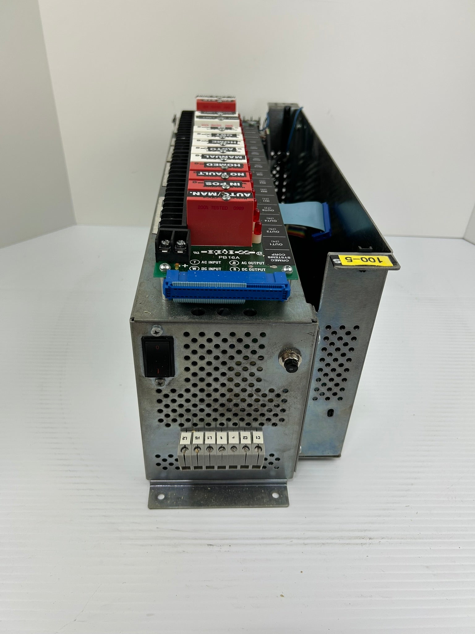 Ormec PMC-200D Servo Drive Module PCB008F Circuit Board Relays IDC-5 ODC-5