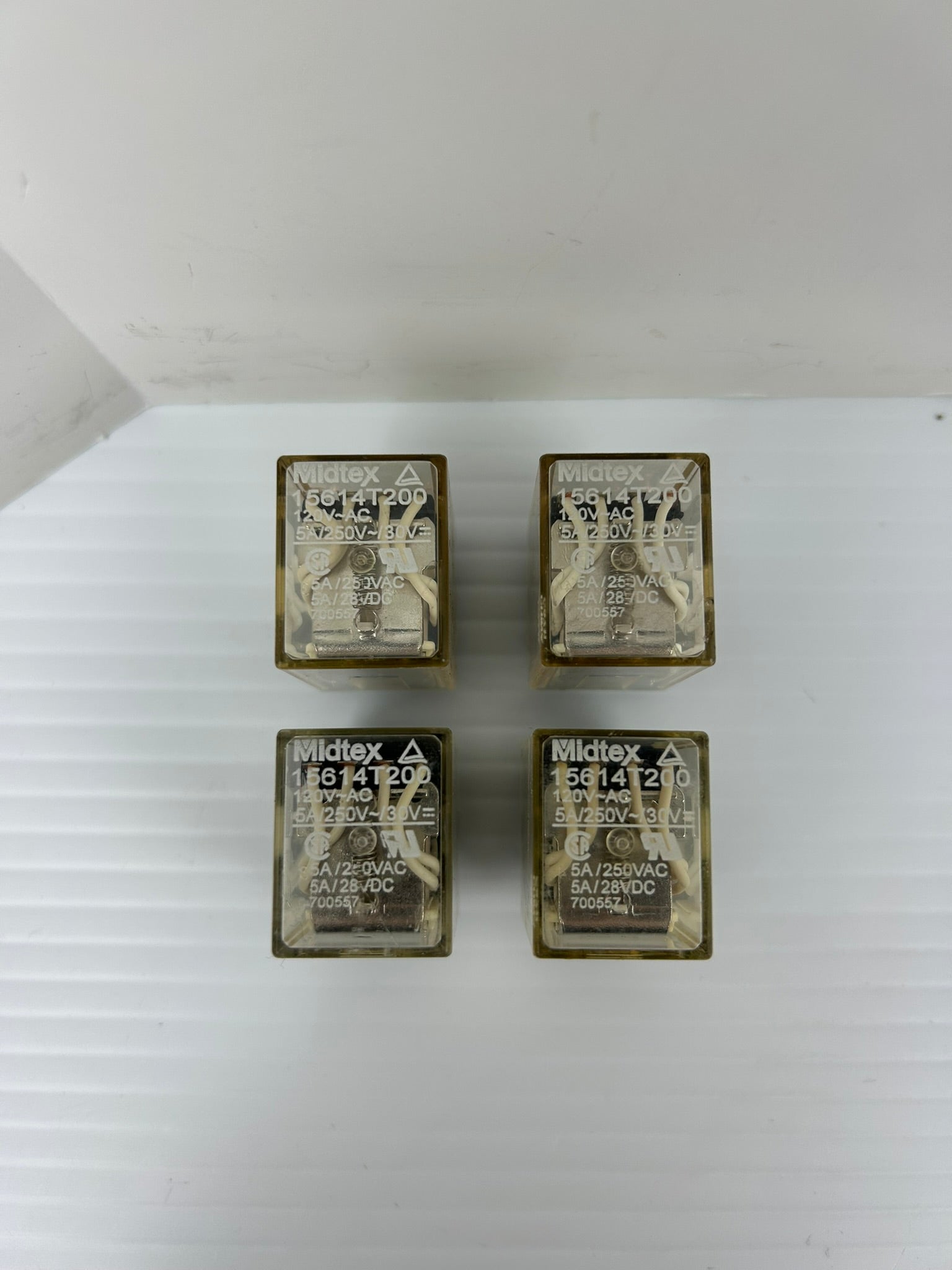 Midtex 15614T200 Relay 5A - Lot of 4
