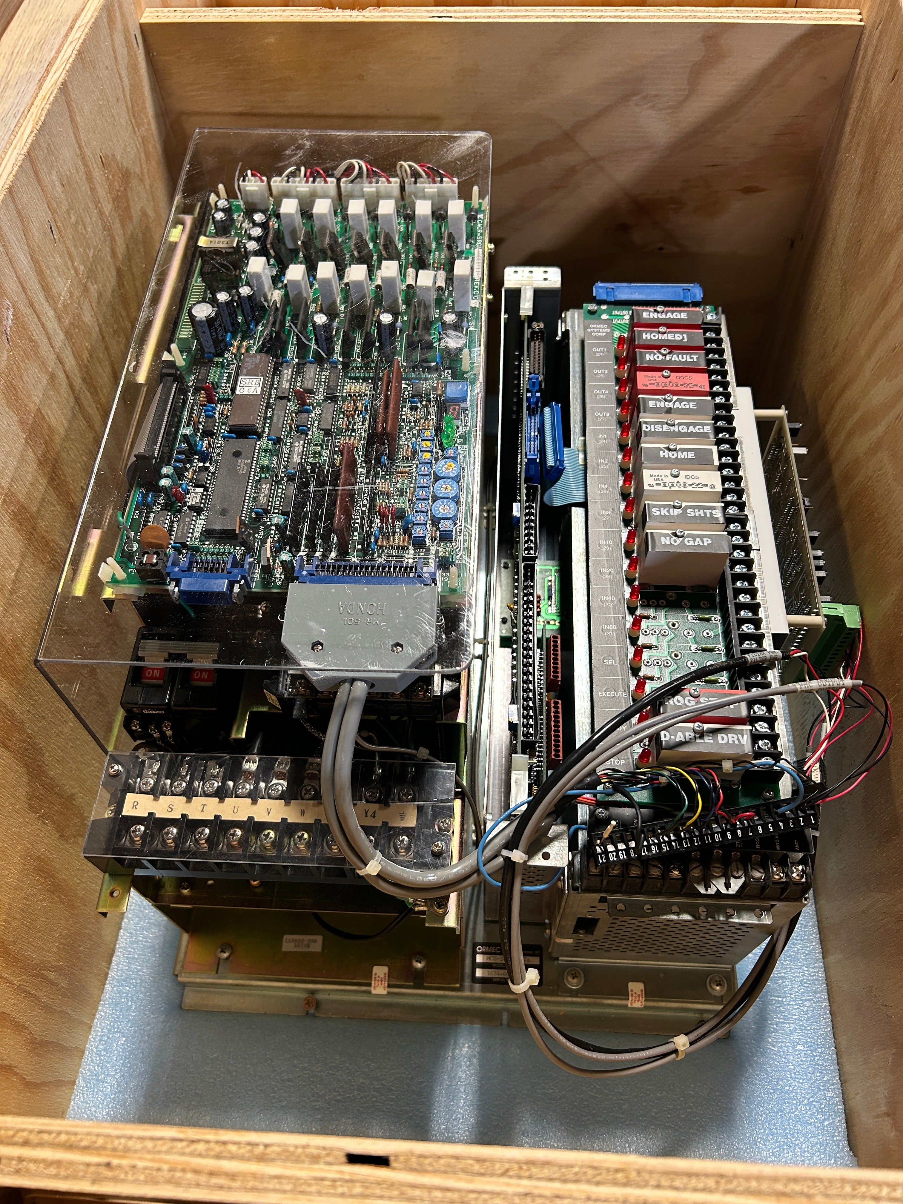 Ormec MCS-S45H*227A Servo Drive Assembly with Breaker and LF-310 Noise Filter