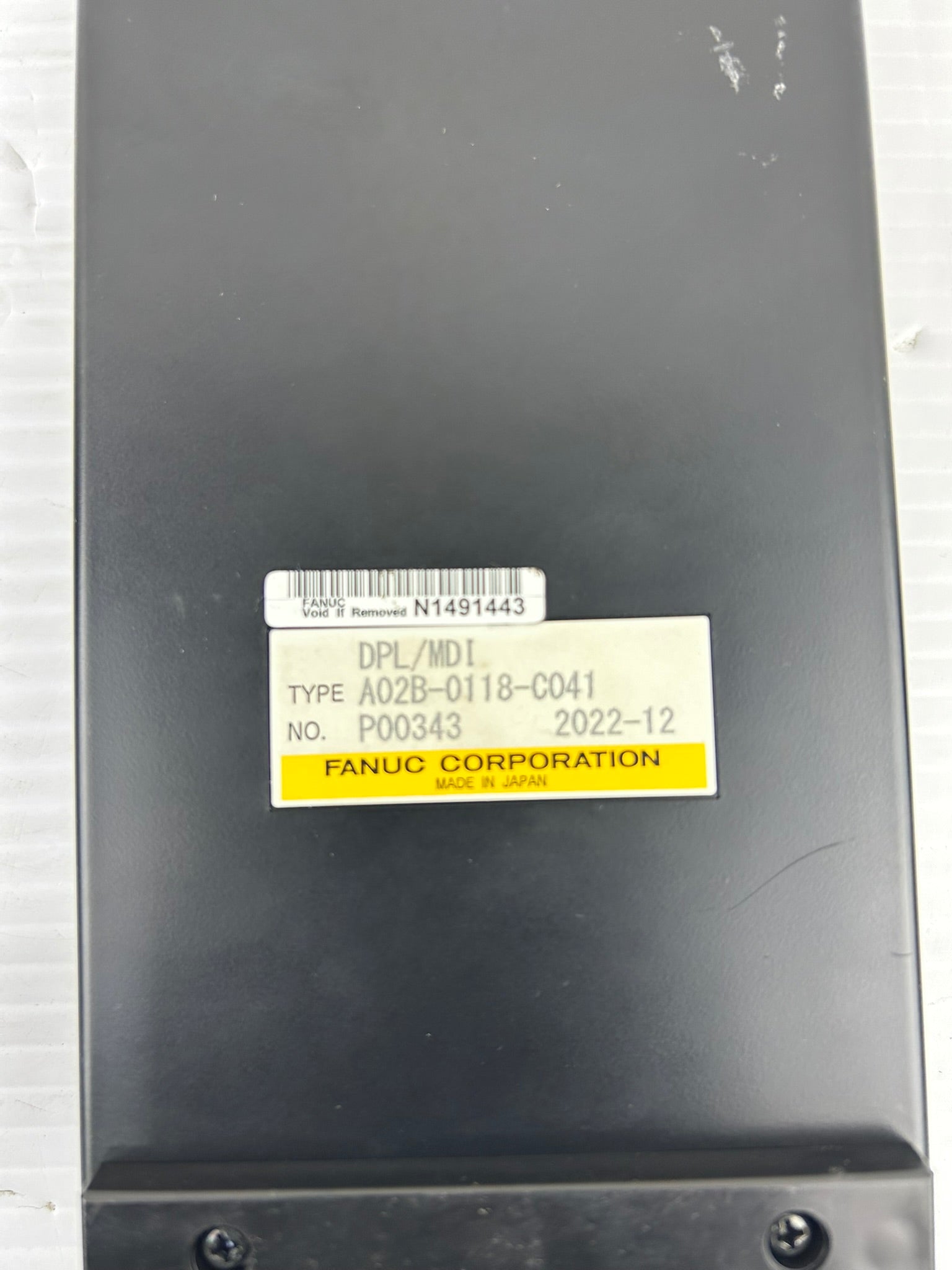 FANUC A02B-0118-C041 Operator Pendant Power Mate DPL/MDI HMI Keypad with Cable