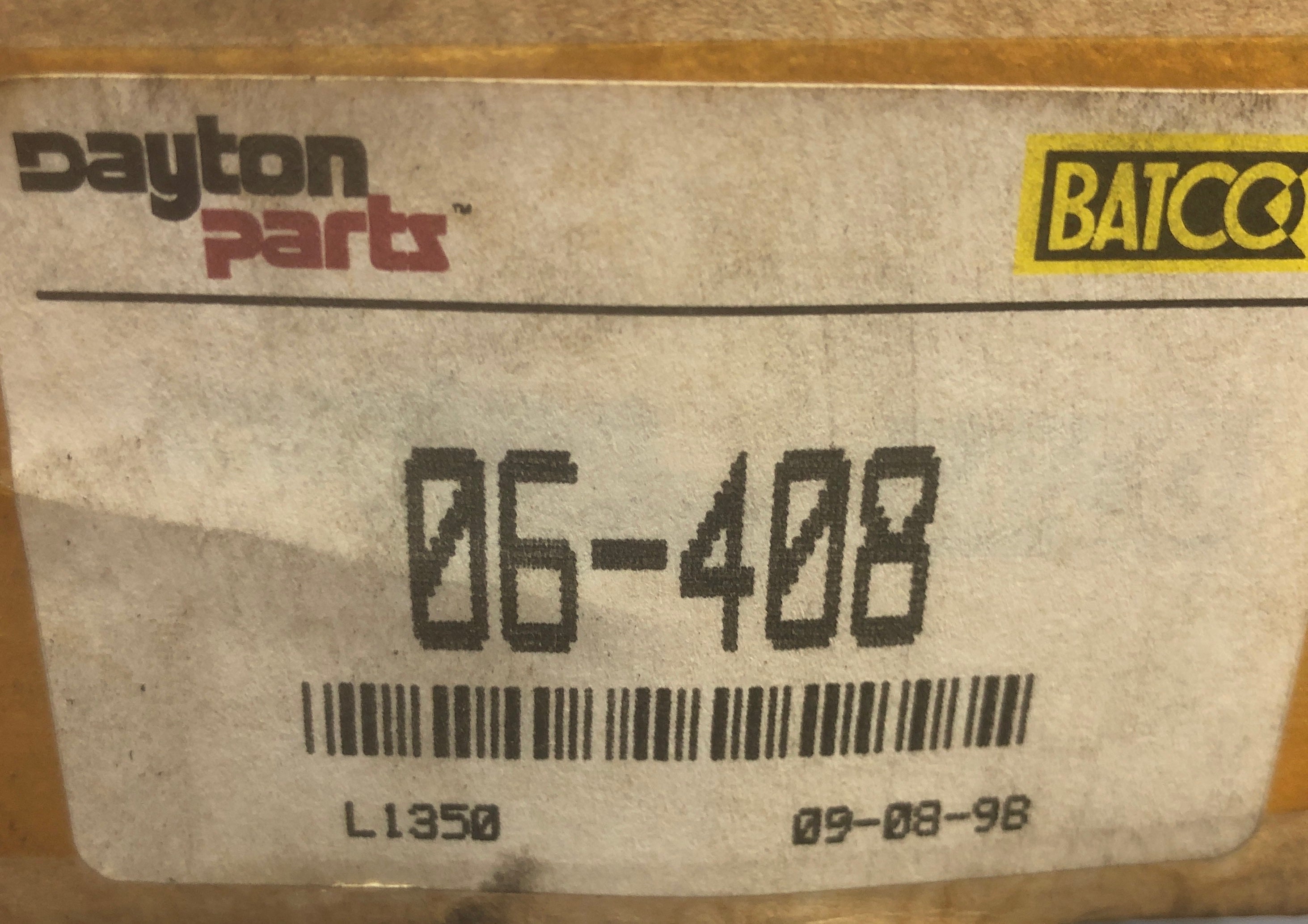 Dayton Parts Axle Spindle Nut 06-408 L1350 Lot of 2