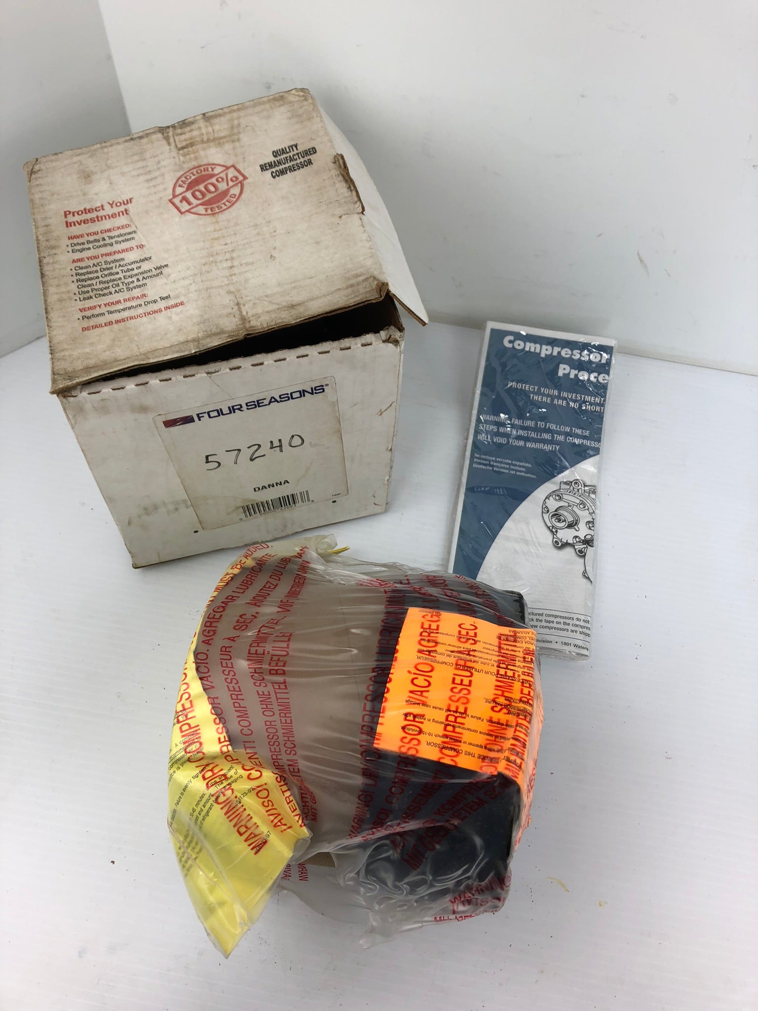 Four Seasons 57240 Compressor Remanufactured