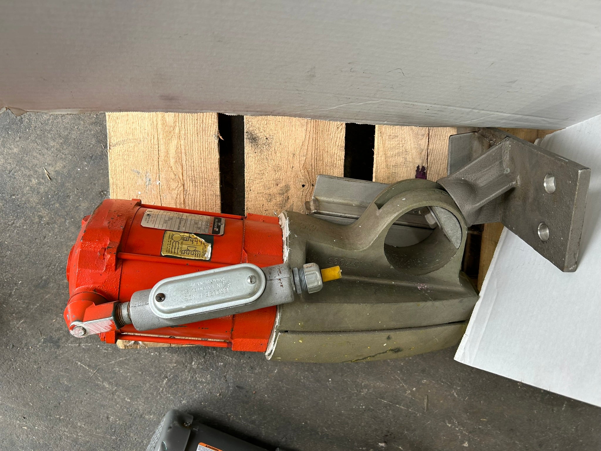 Eastern RH-2 Drum Barrel Mixer with Reliance Electric P48G2405N-FY AC Motor